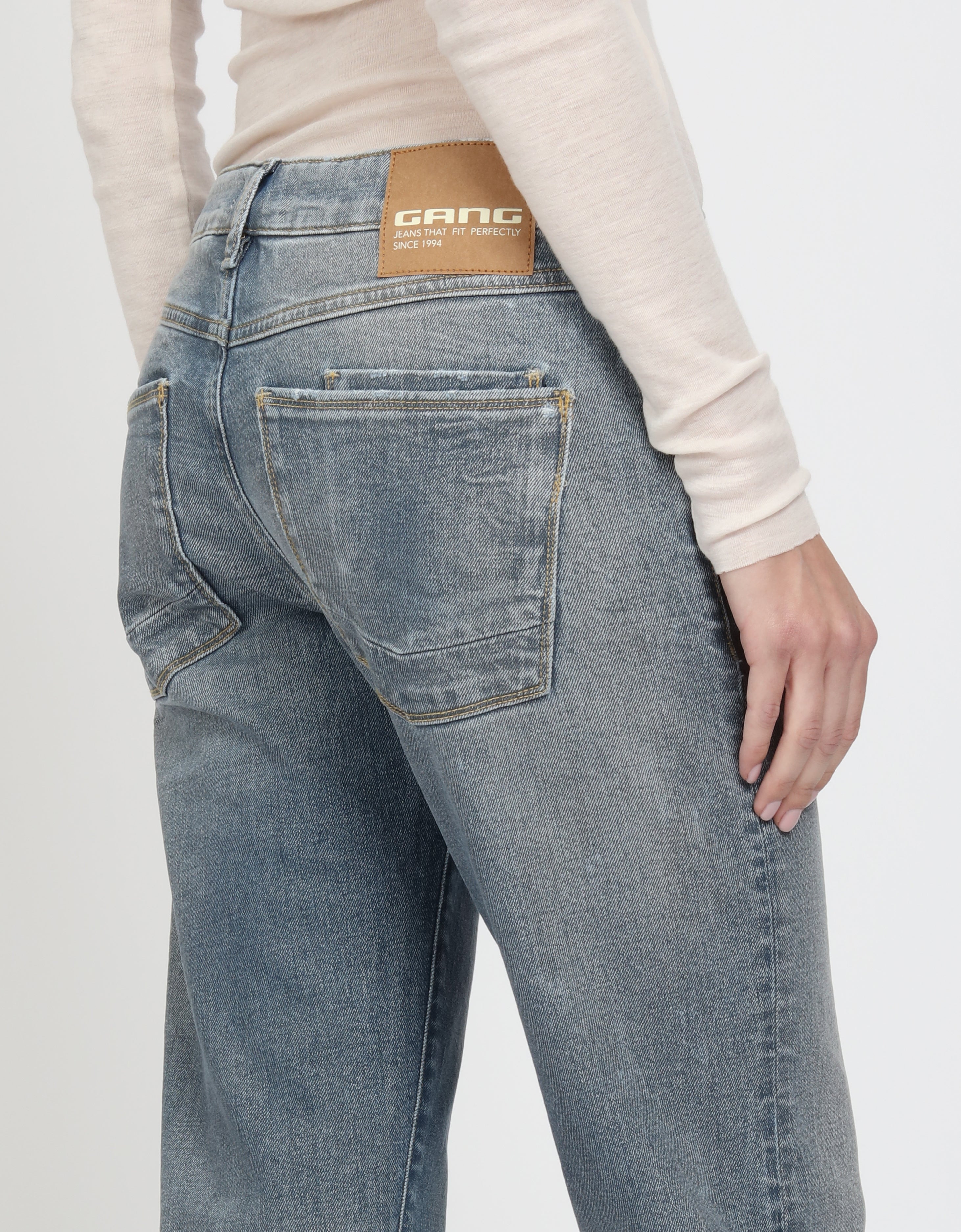 Gang Relaxed Fit Light Blue Grey