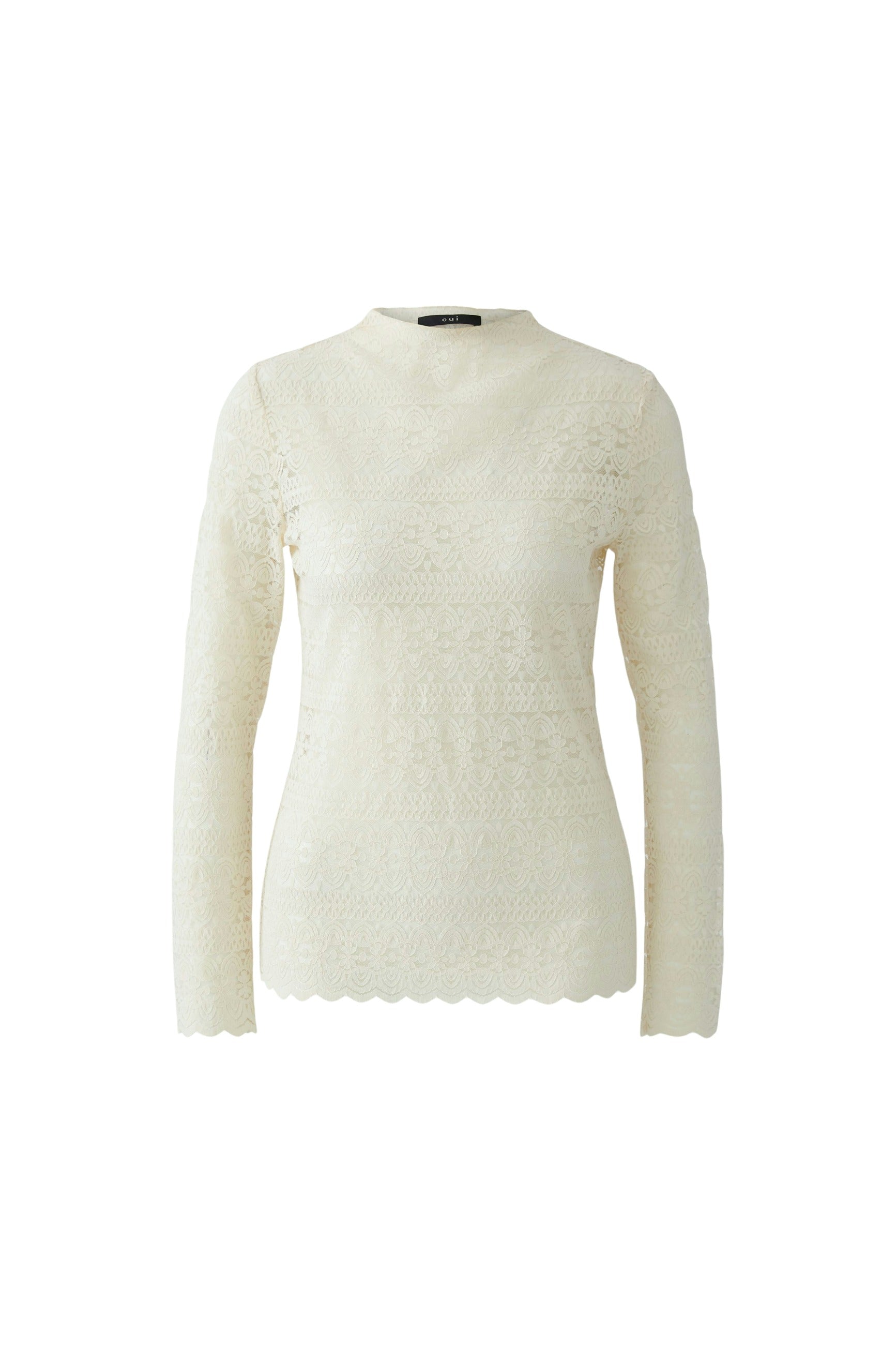 Longsleeve aus Spitze