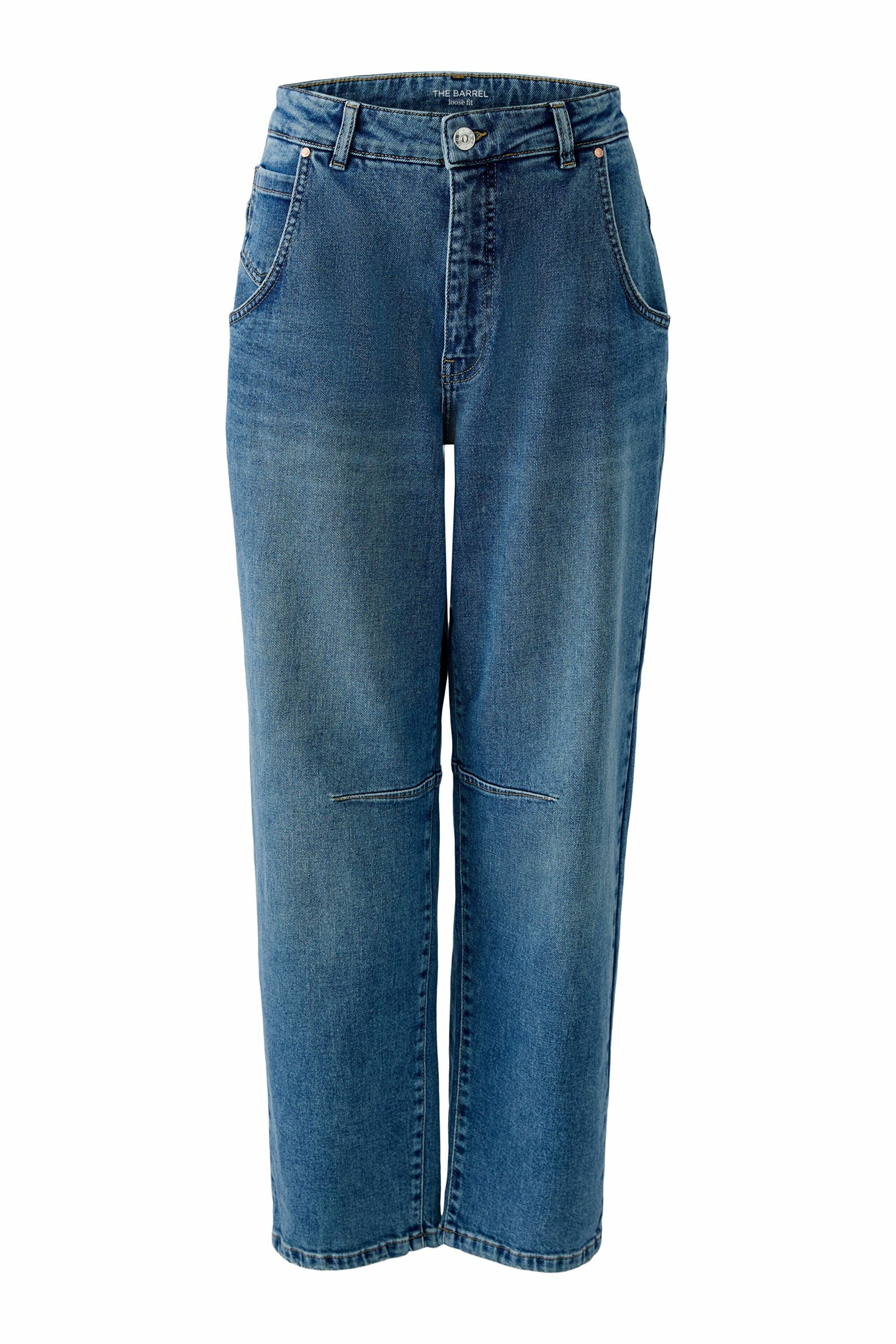Oui Mom Fit Blue Denim