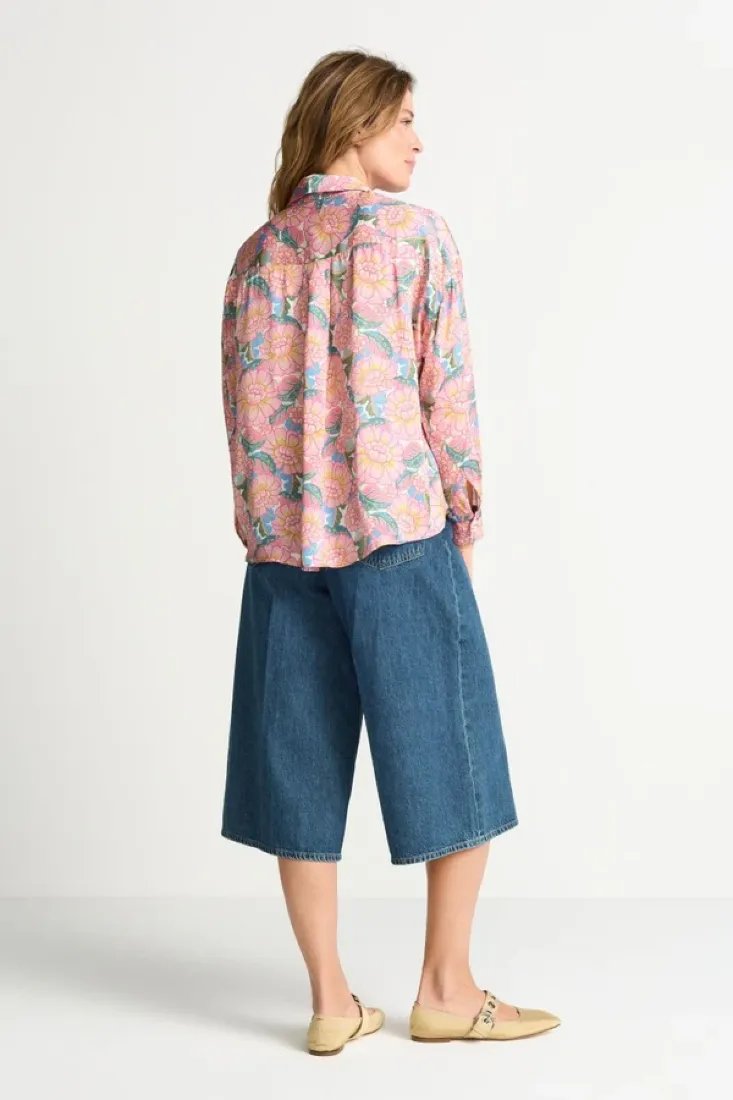 Bluse mit Blumenmuster