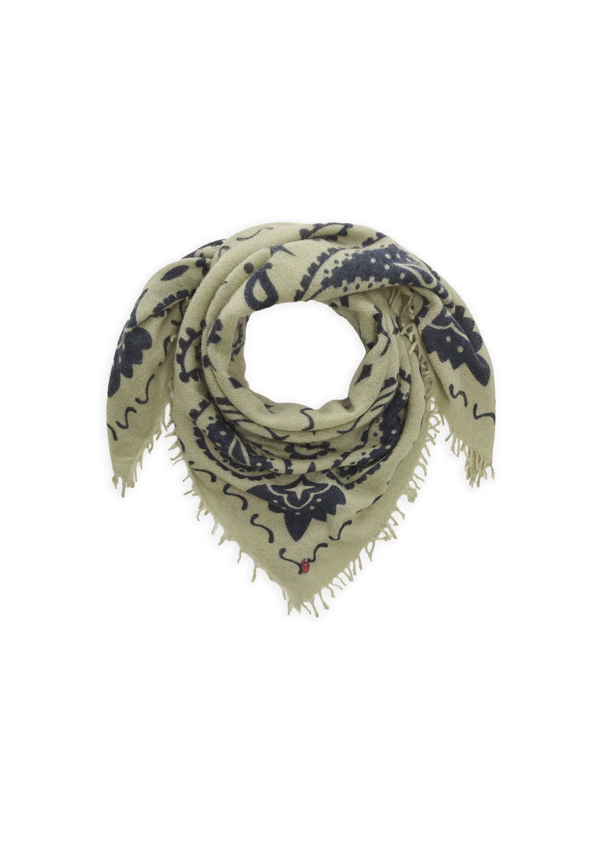 Kaschmirtuch mit Paisley-Muster