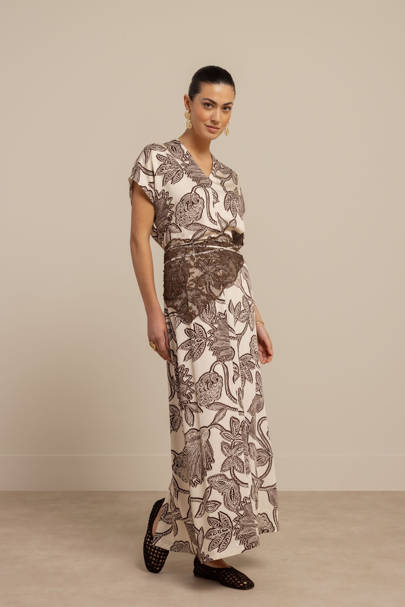 Maxi Kleid ANDRA FLOWER
