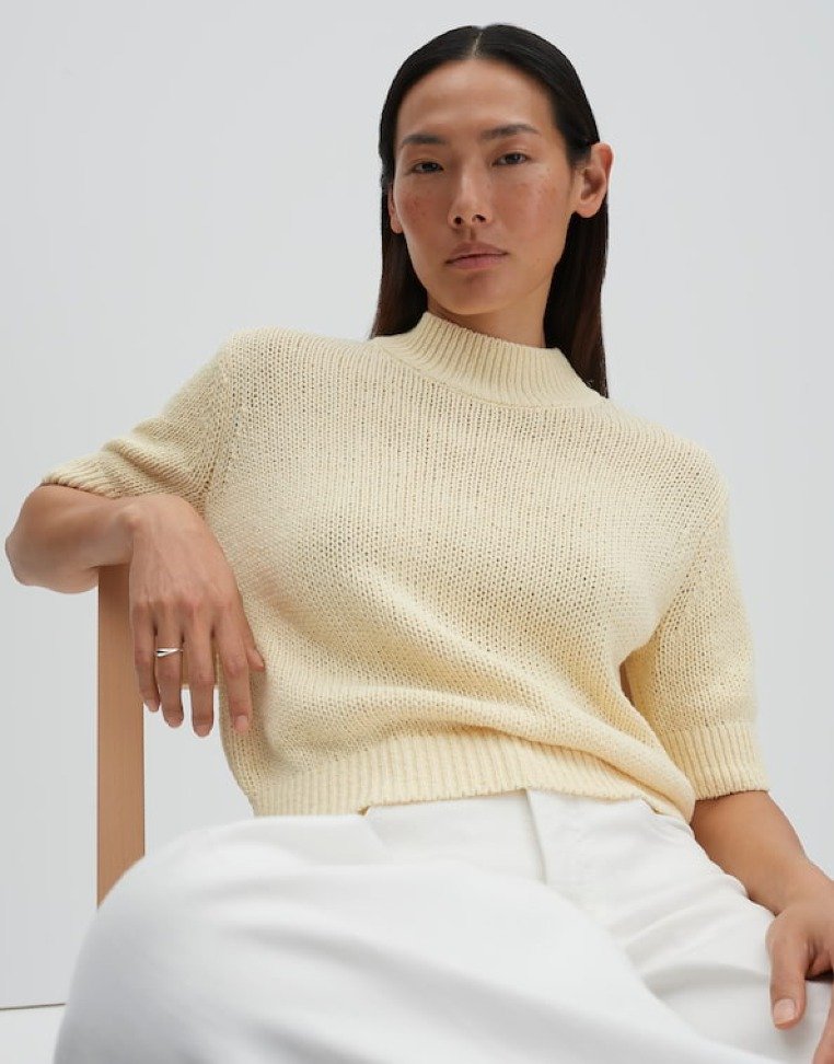 someday Strickpullover Buttercream