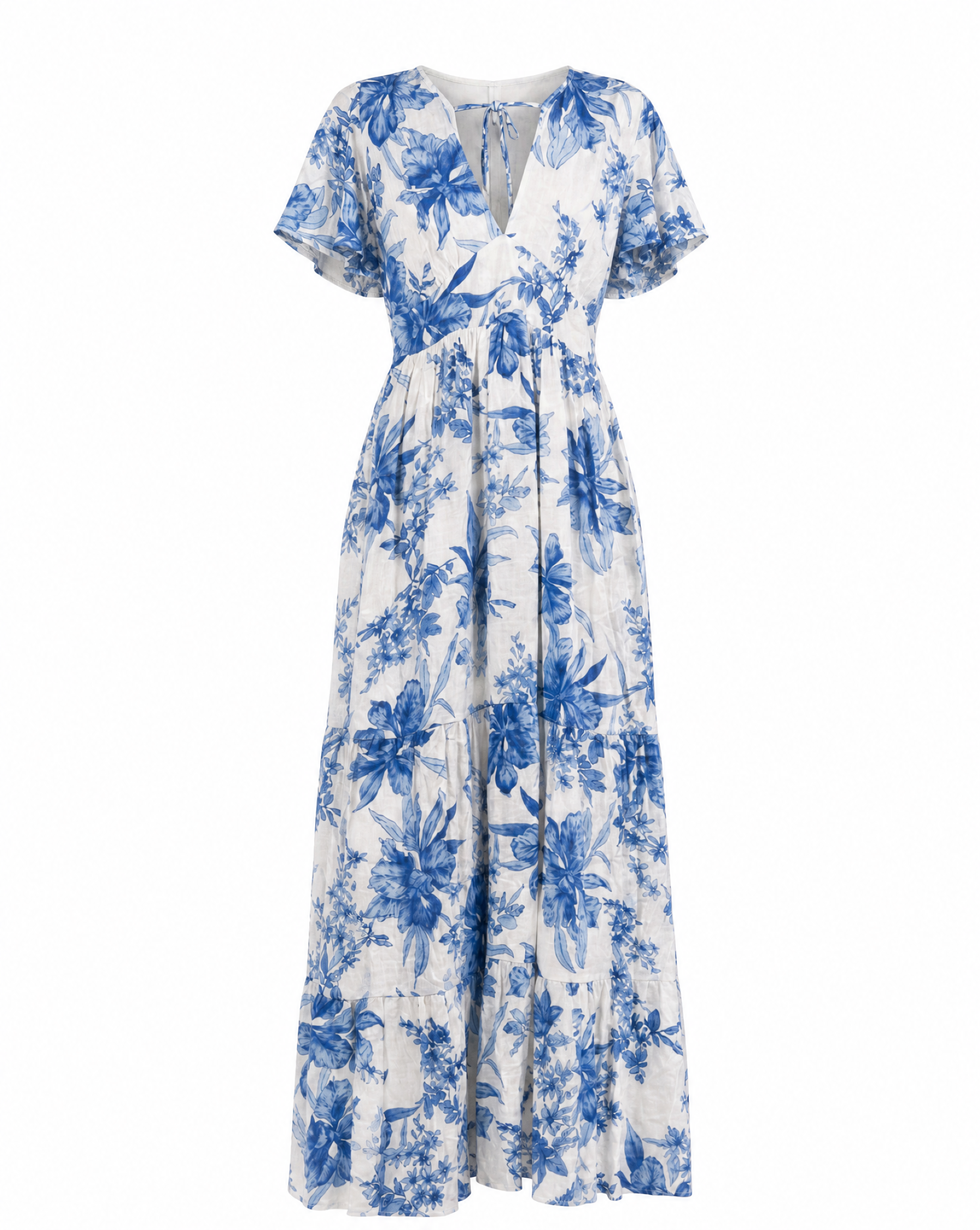 Maxikleid mit Blumenmuster