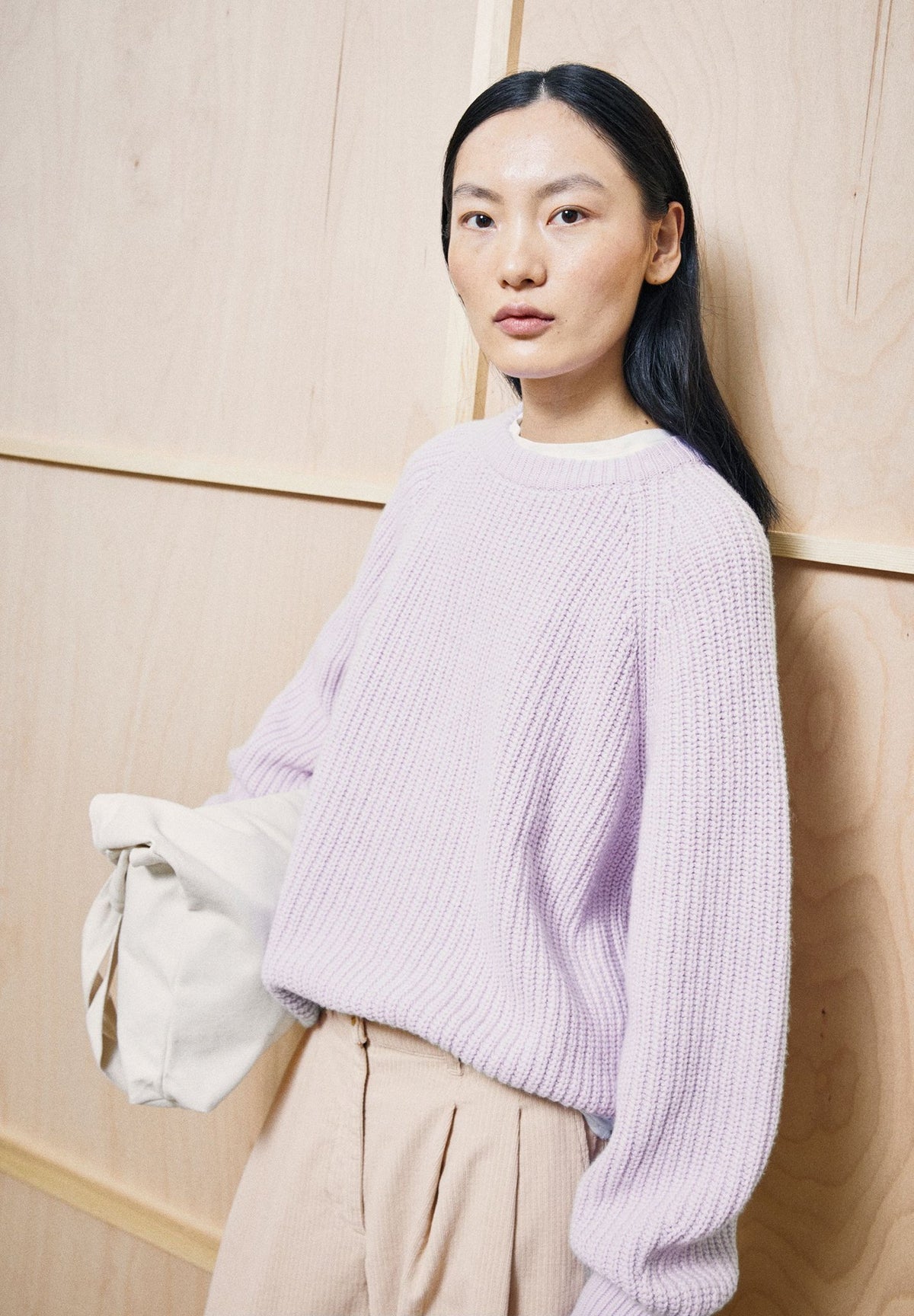 Rippstrick Pullover