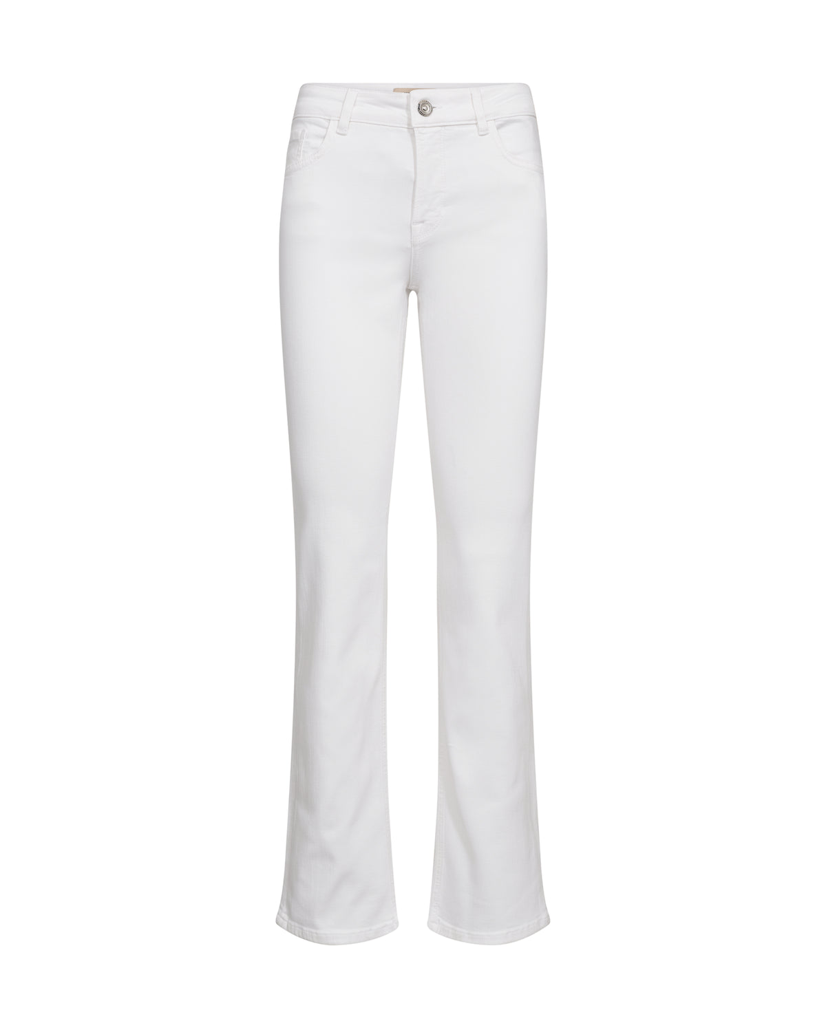 Mos Mosh Flared Leg Bright White
