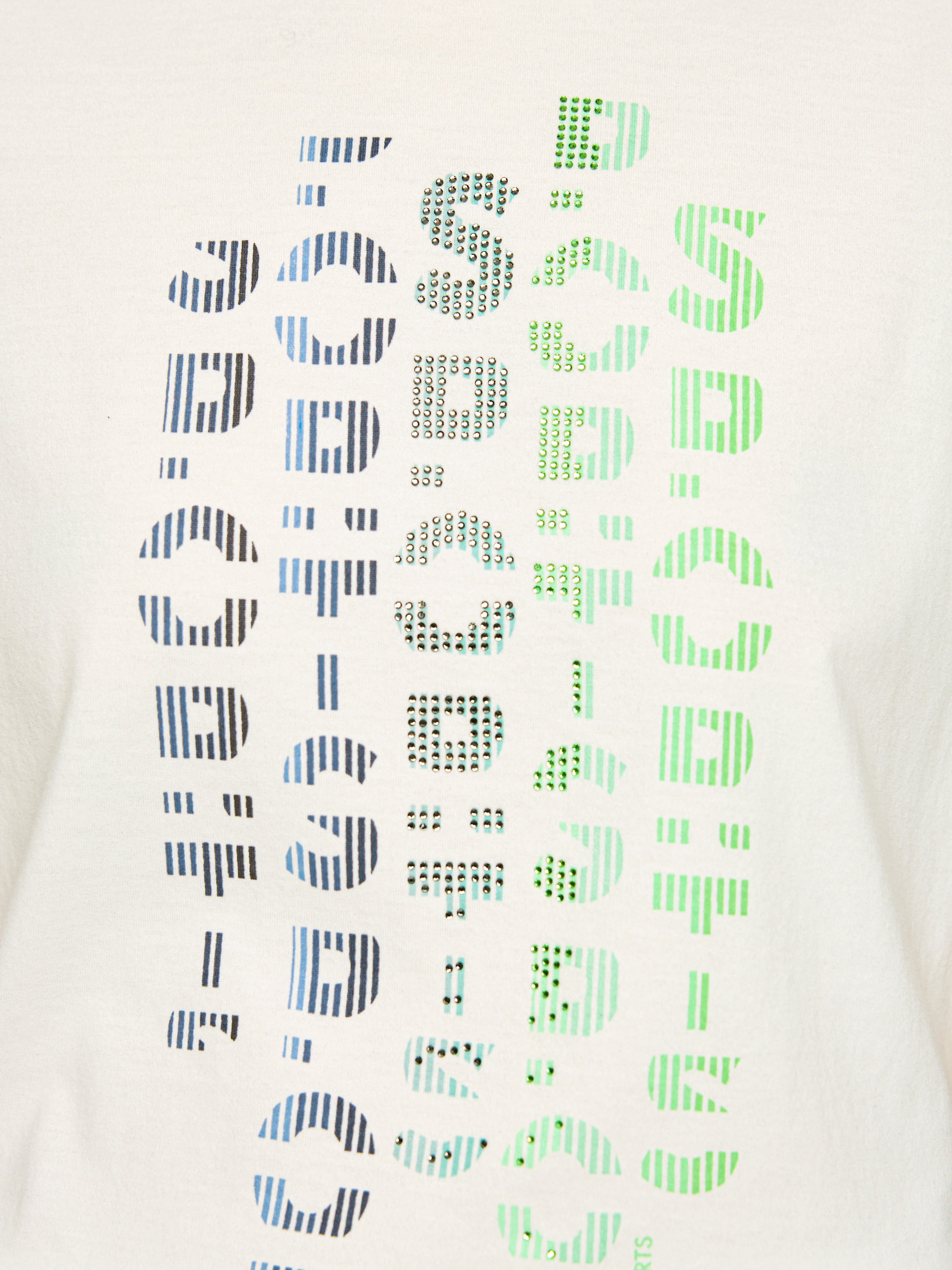 Baumwollshirt mit Aufdruck