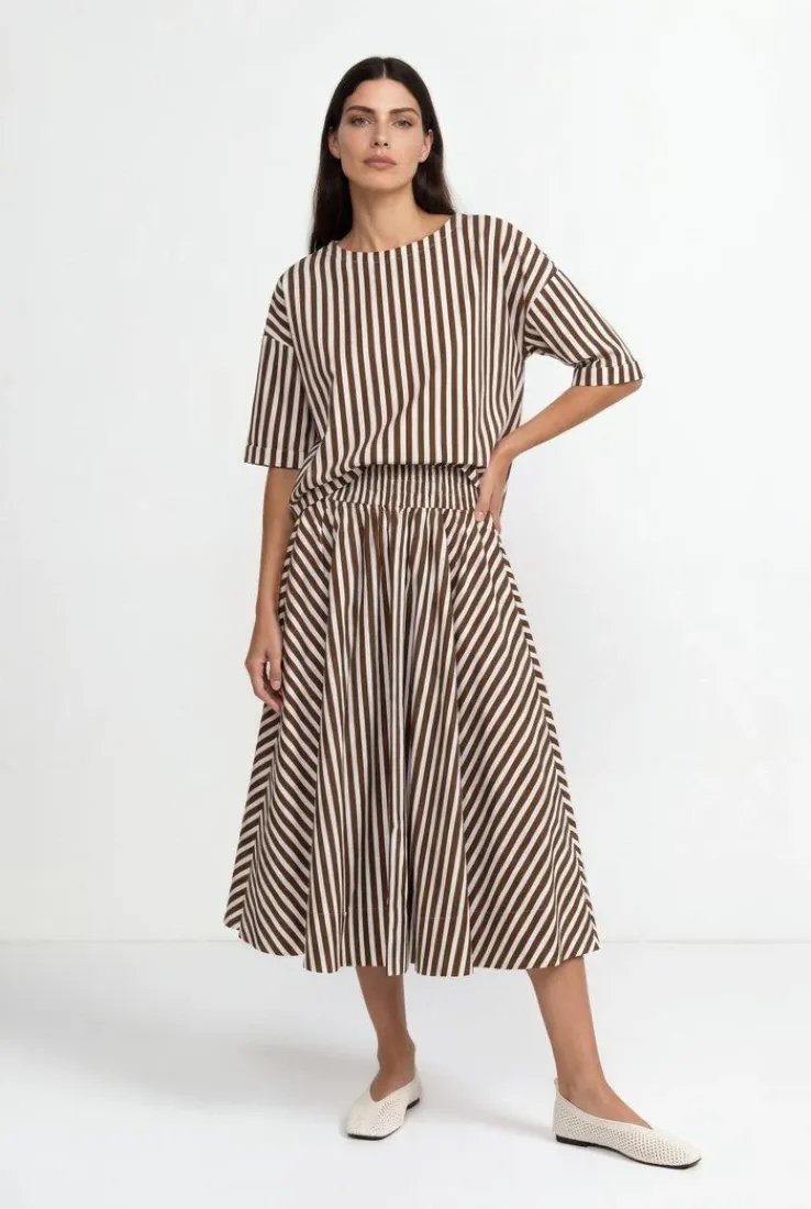 Blusen-Shirt gestreift