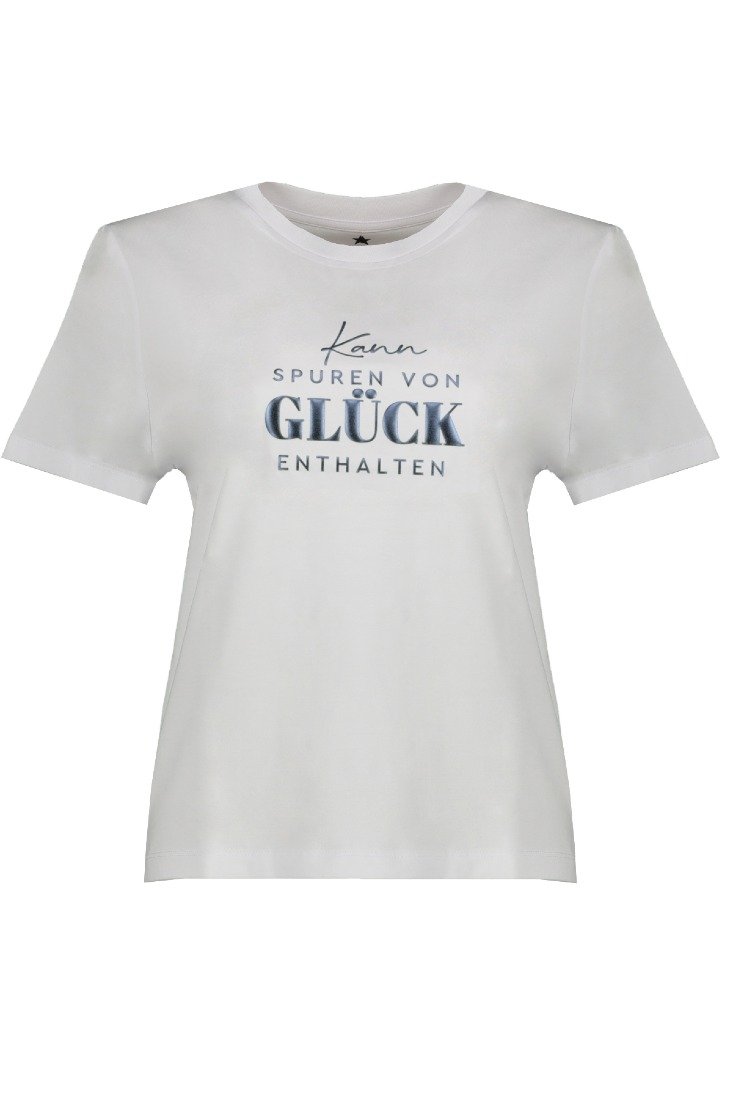 be famous T-Shirts White - Puffy Dusk Blue