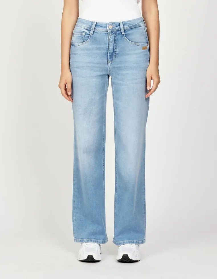 Gang Wide Leg Basic Bleached Wash