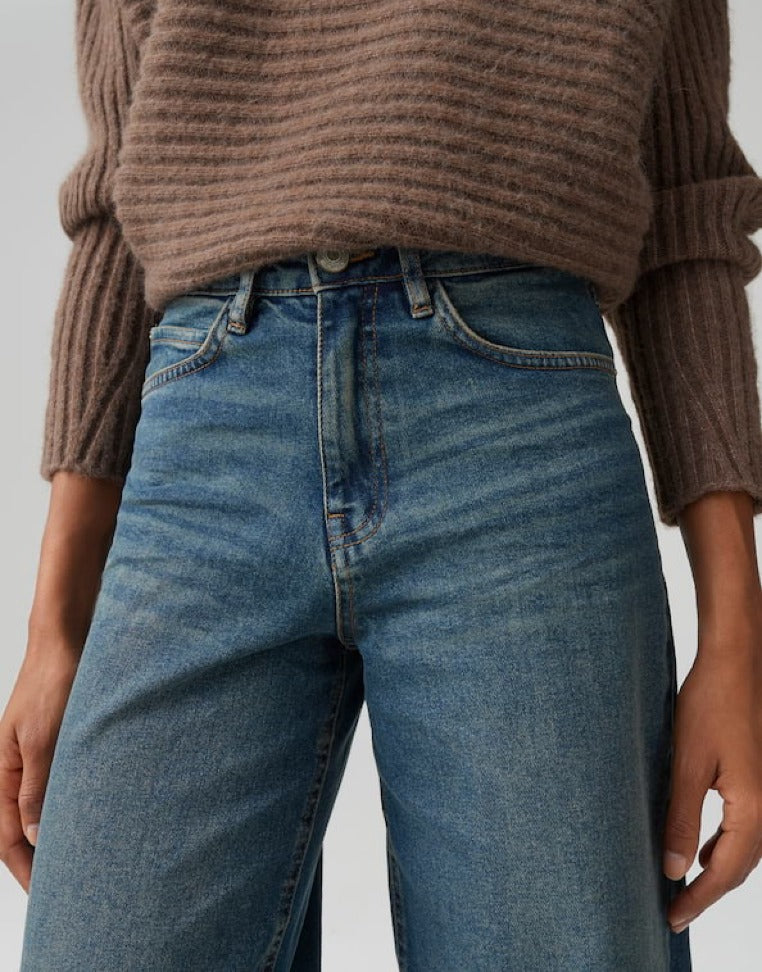 Opus Slim Fit Mid Retro Blue