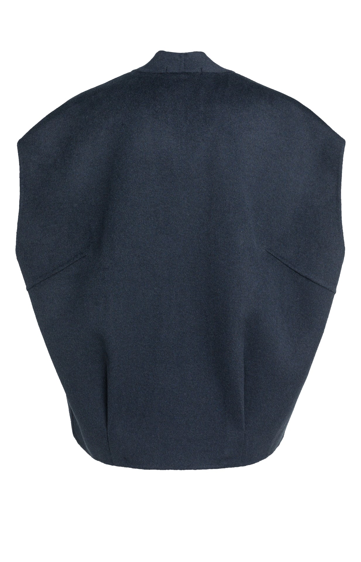 Oversize-Weste aus Wollmischung