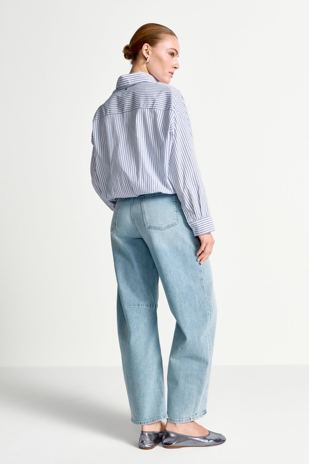 Bluse mit Streifen