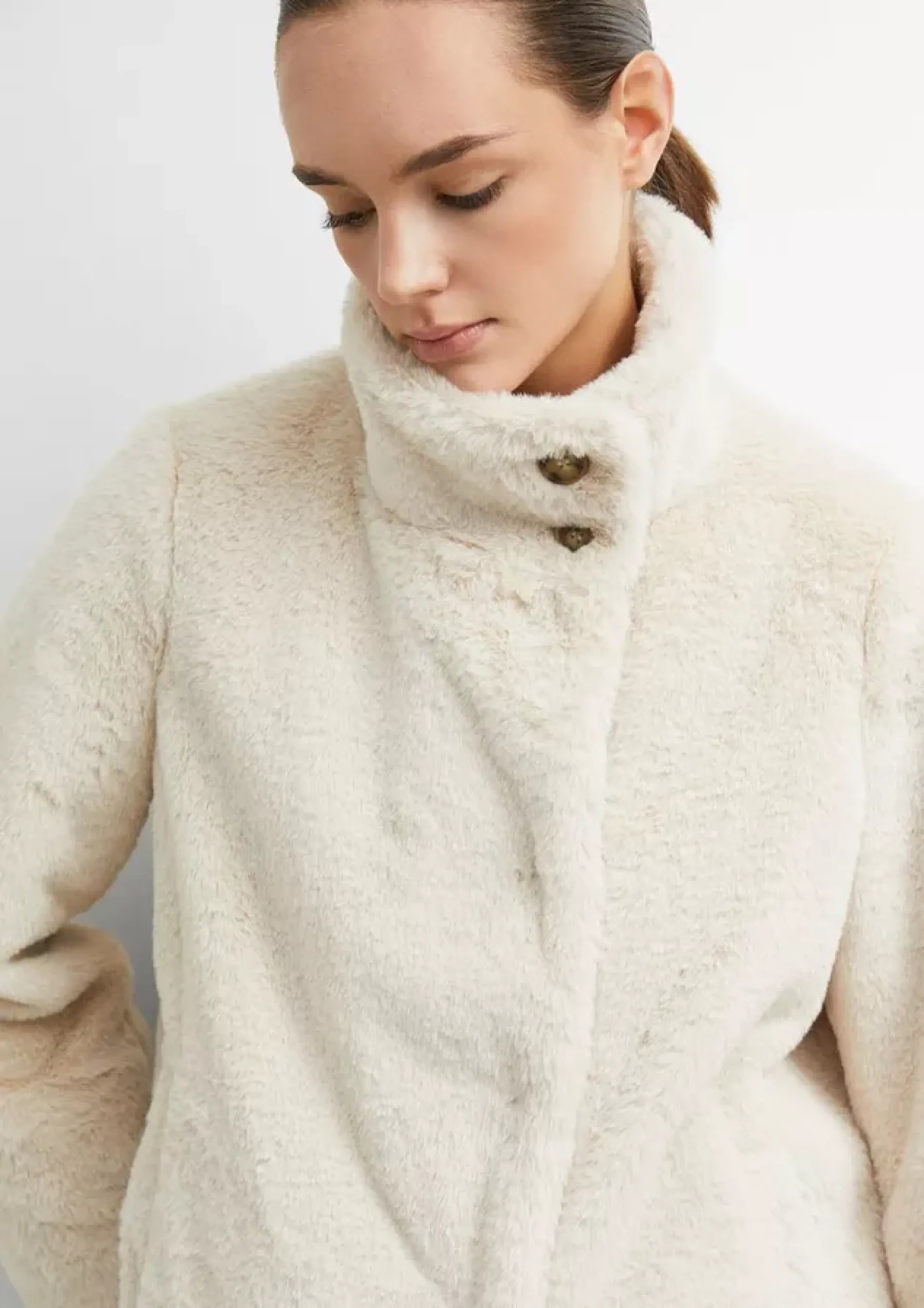Flauschige Jacke