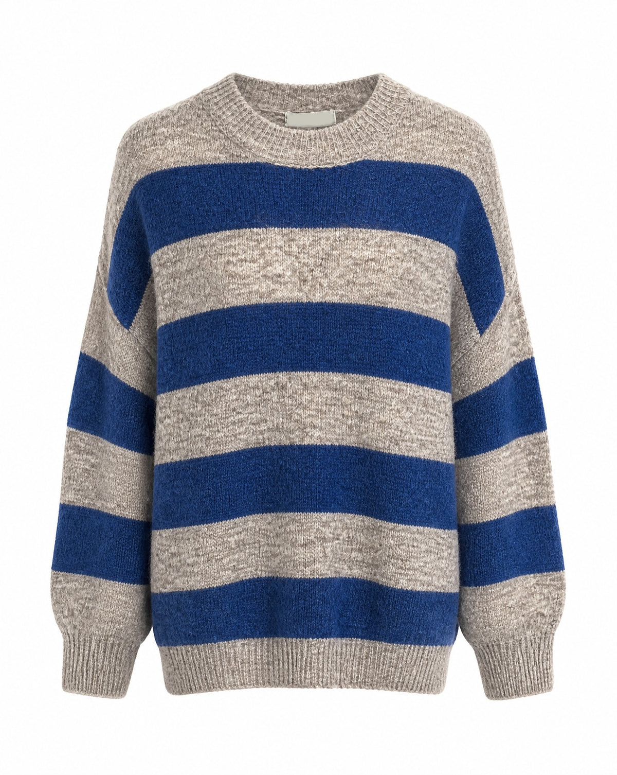 Strickpullover mit Streifen