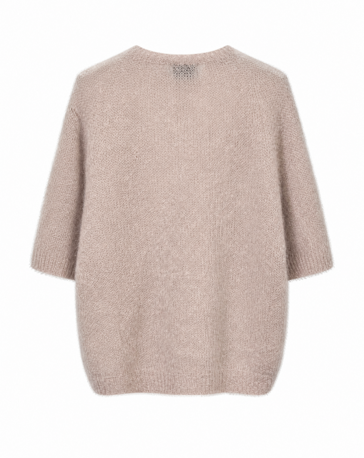 Strickpullover mit Kurzarm