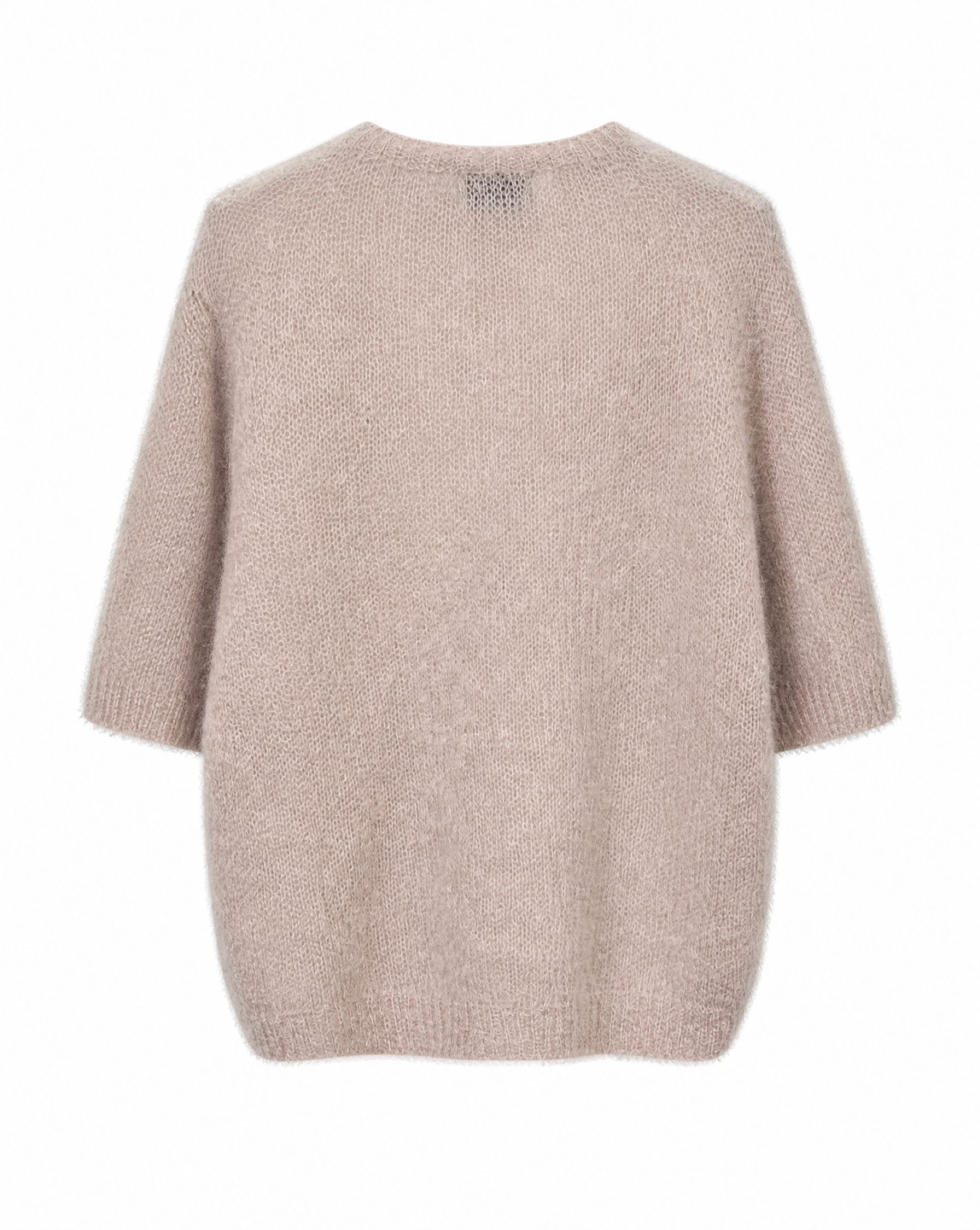 Strickpullover mit Kurzarm