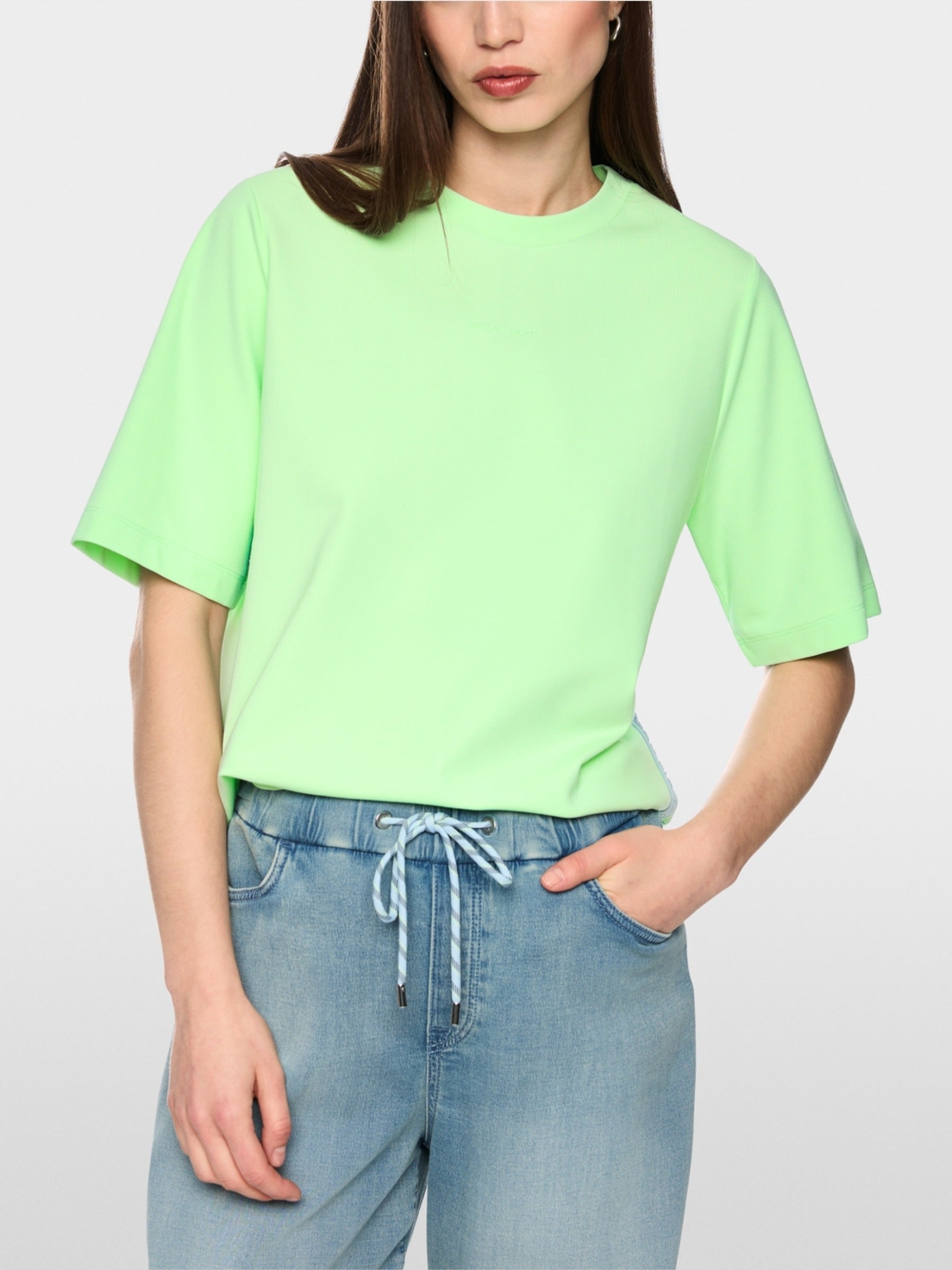 T-Shirt mit seitlichem Streifen