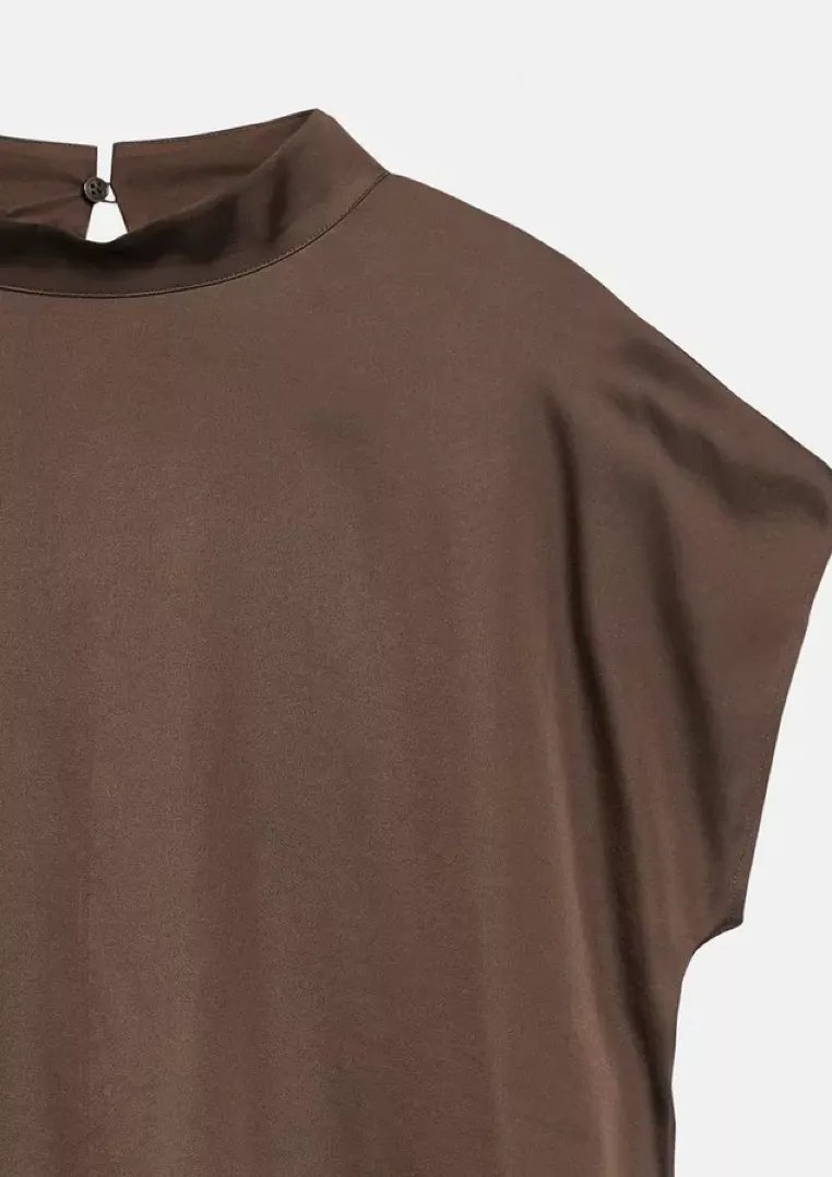 Comma Blusen Brown