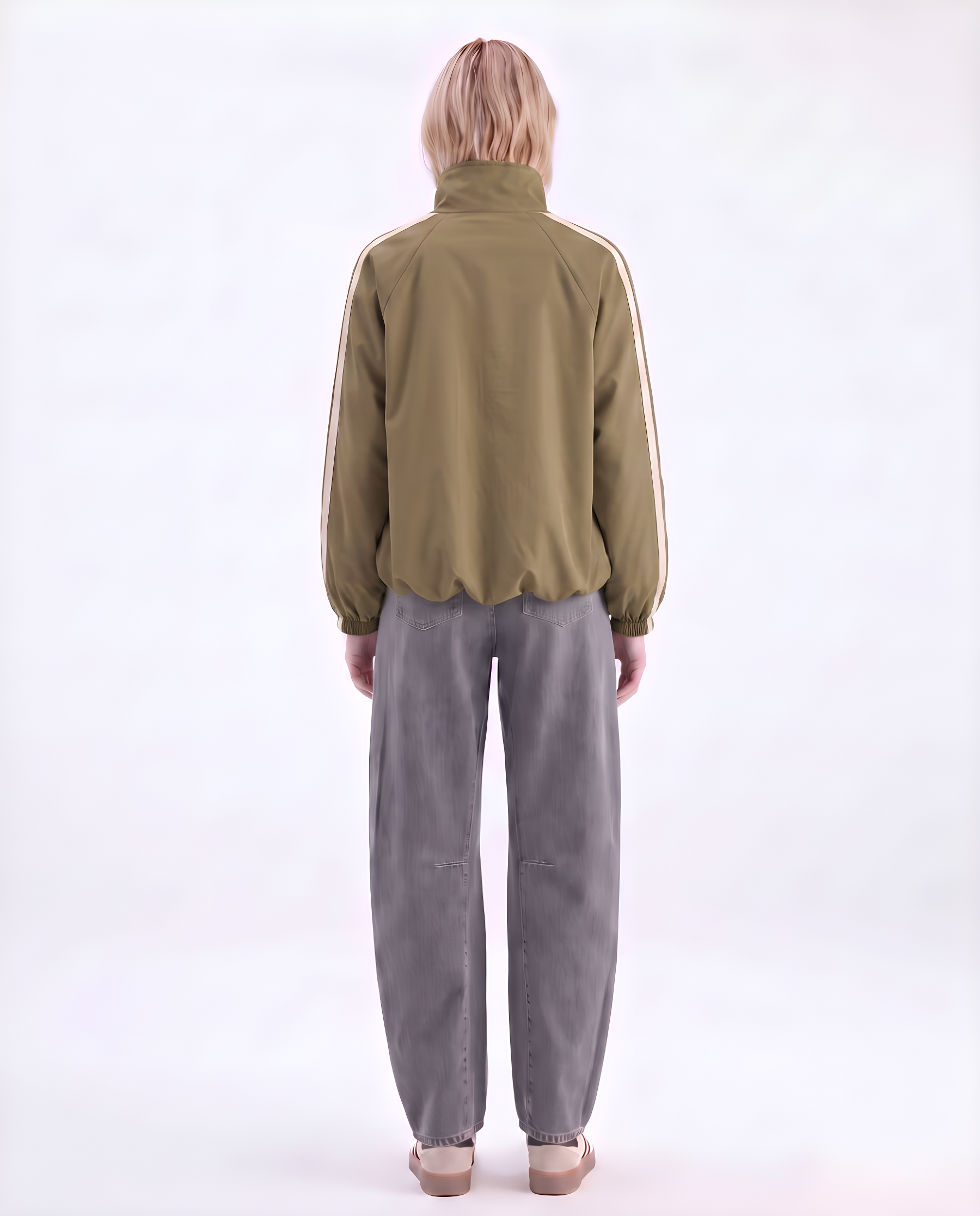 Blouson mit Streifen