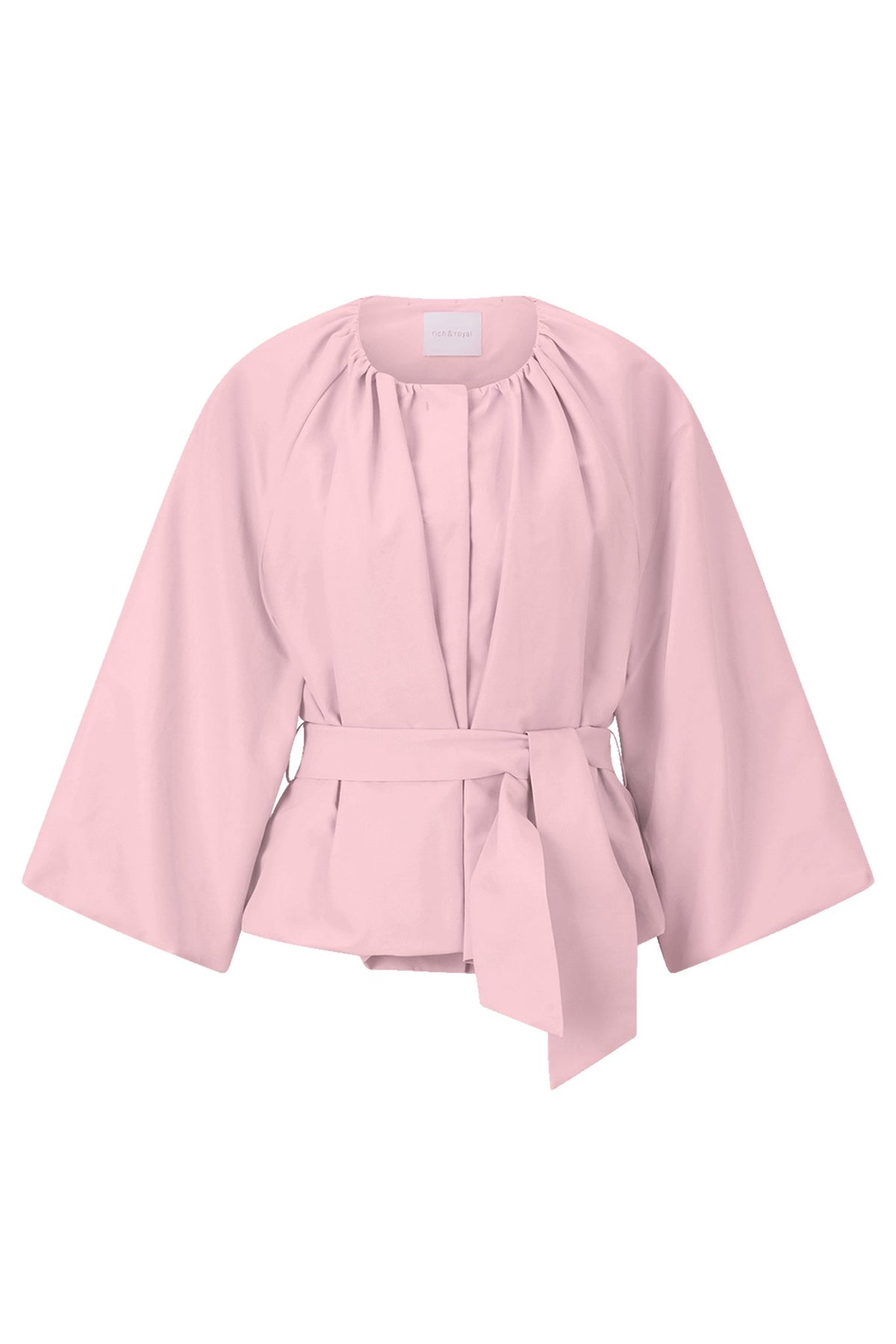 Bluse mit Bindegürtel