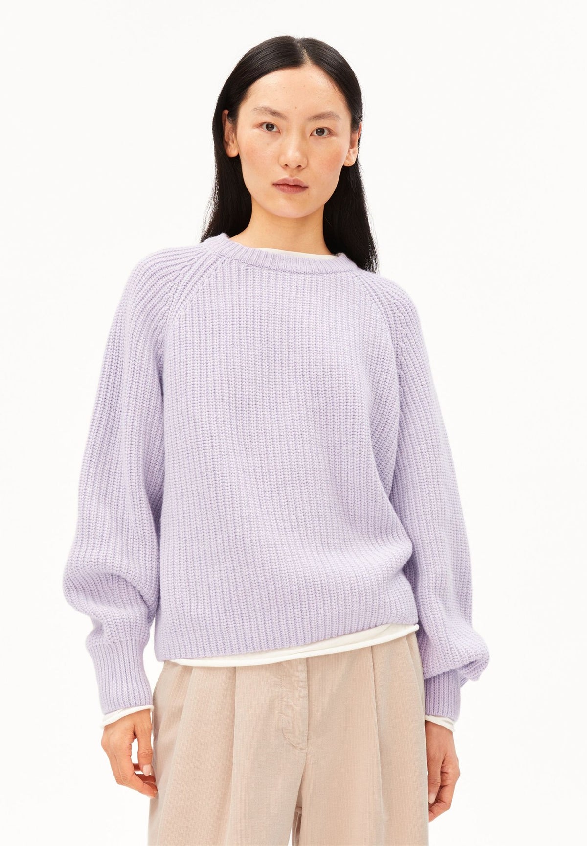 Rippstrick Pullover