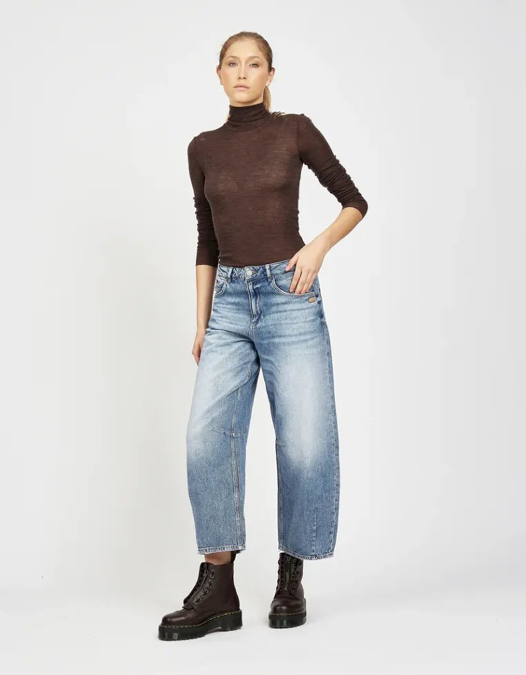 Gang O-Shape Light Blue Washed