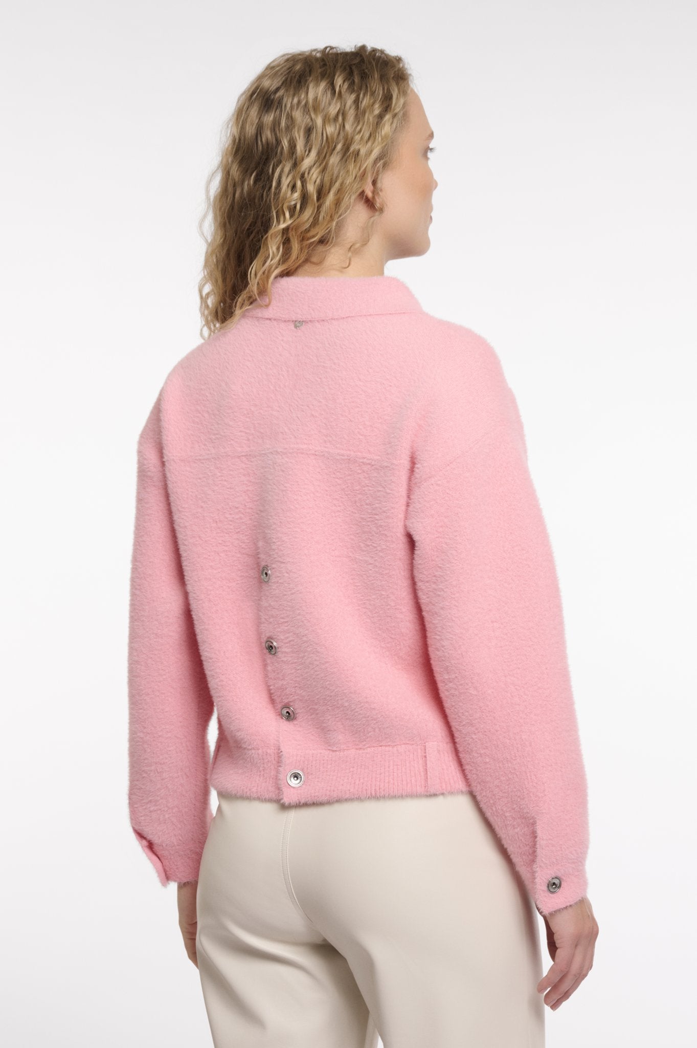 Rino&Pelle Teddyjacken Cotton Candy