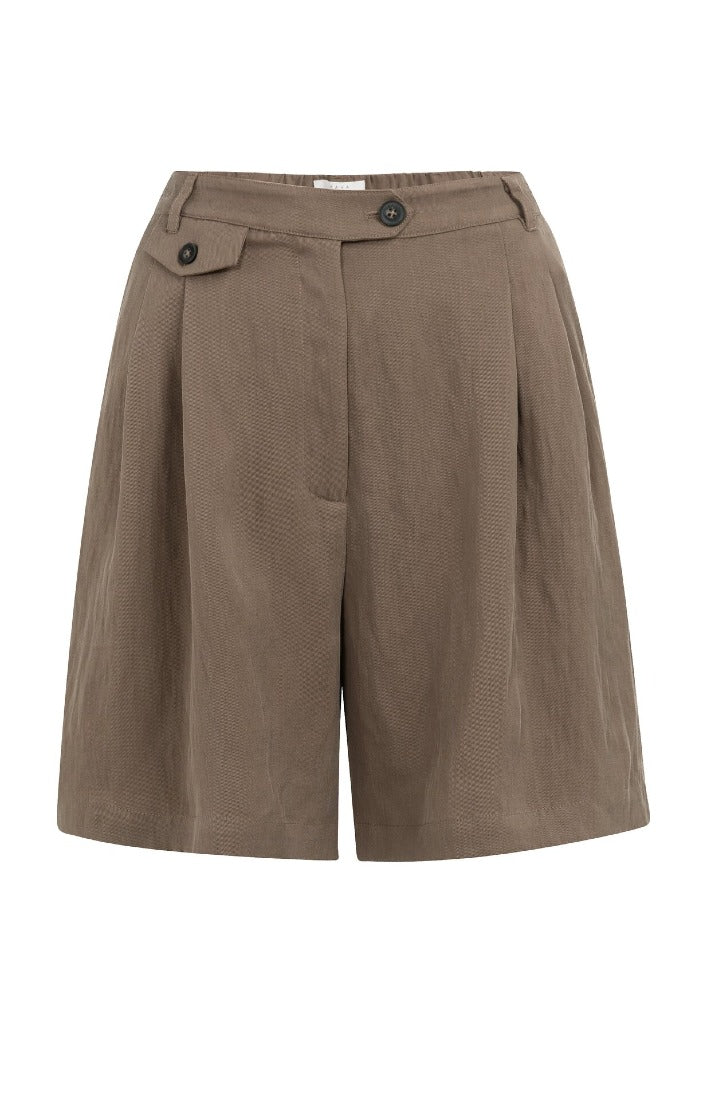 Bermudashorts aus Webstoff