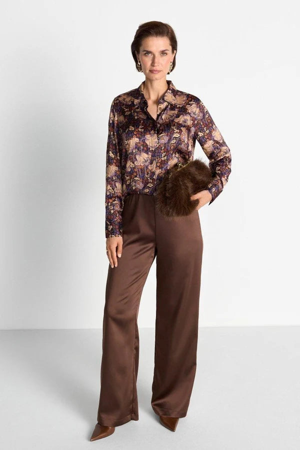 Bluse mit Blumenprint