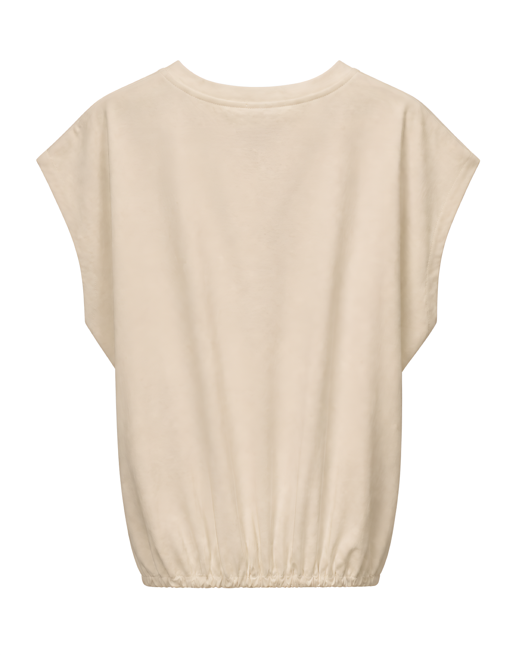 T-Shirt mit Ballonsaum