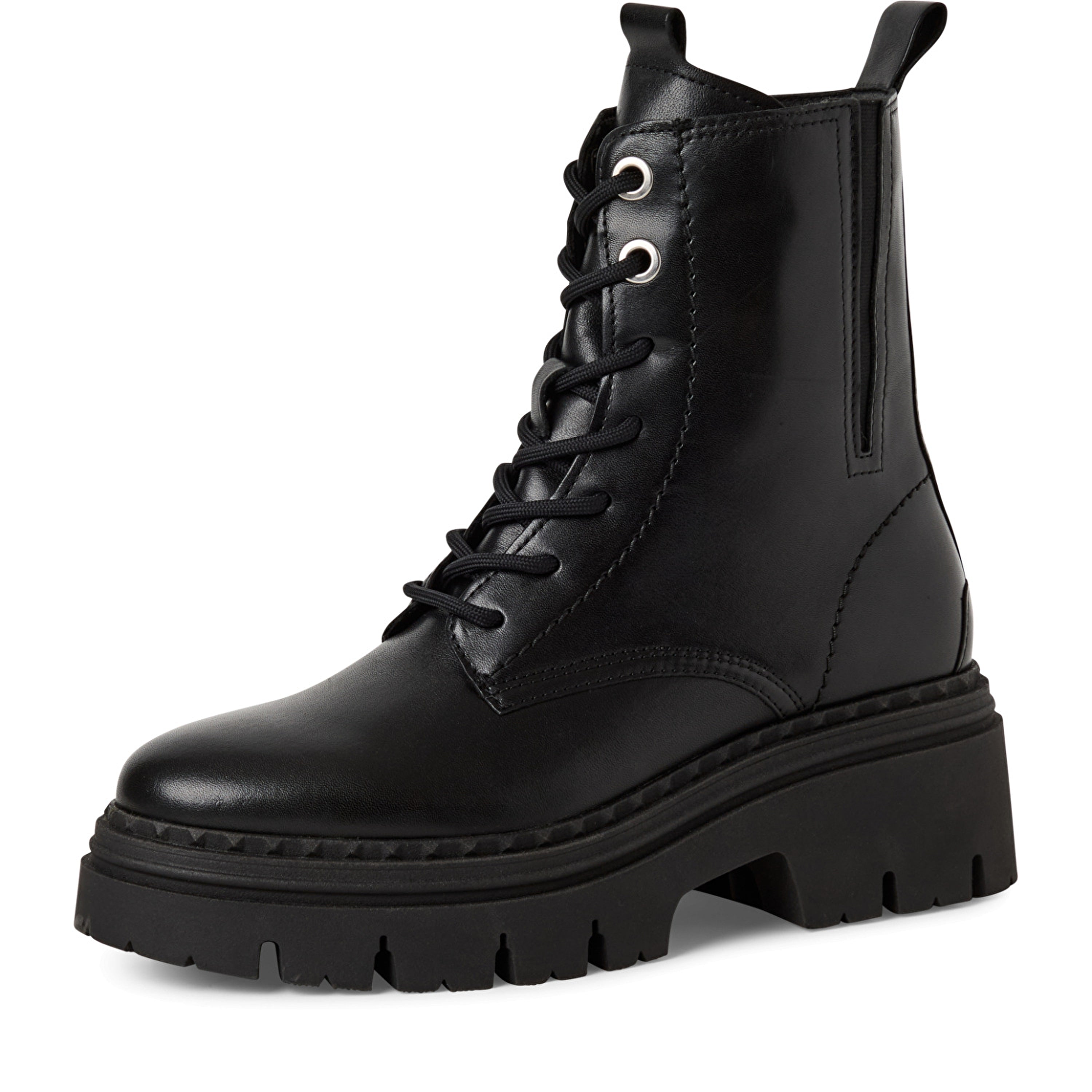 Tamaris Schuhe Black Leather