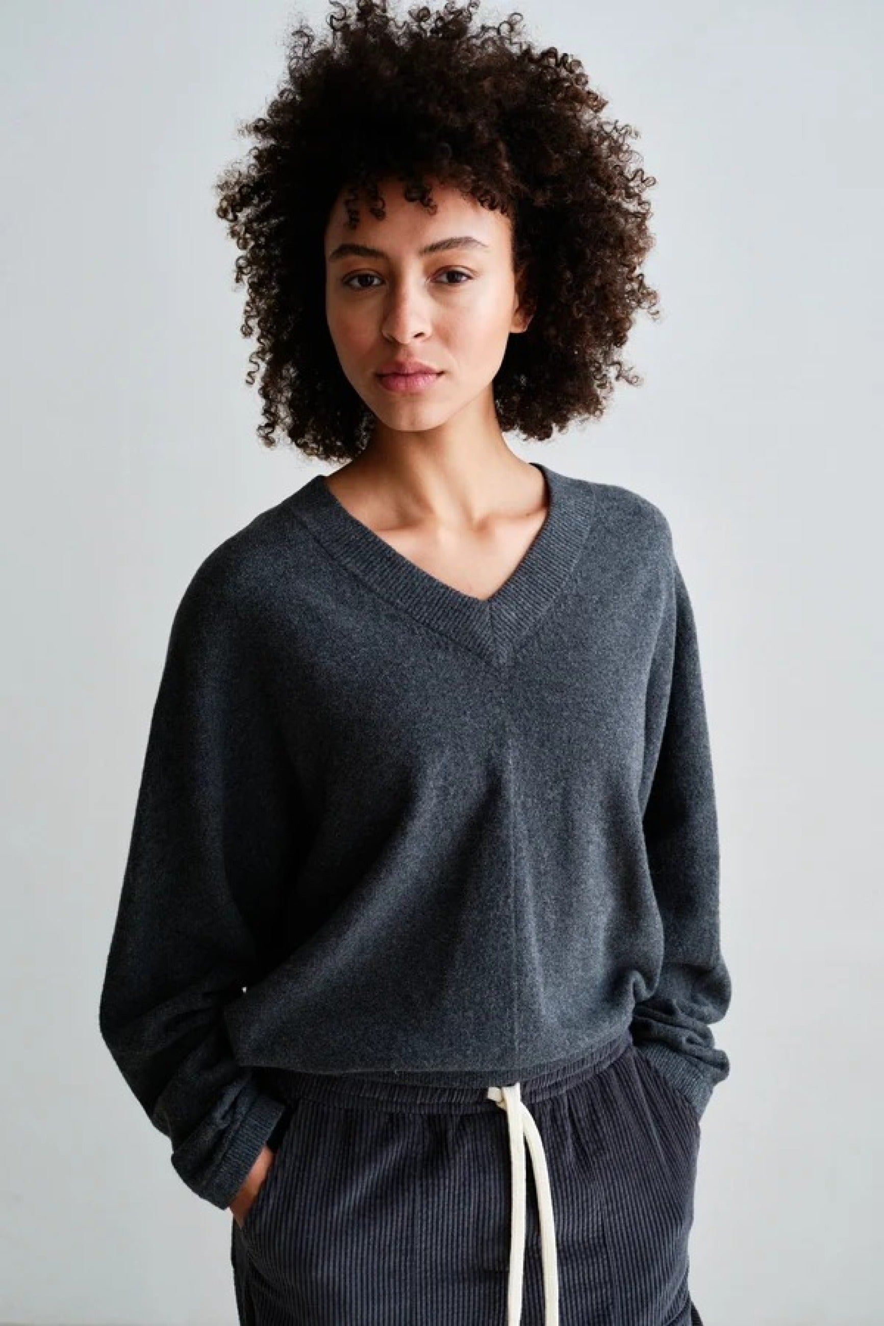 Zeitloser Strickpullover