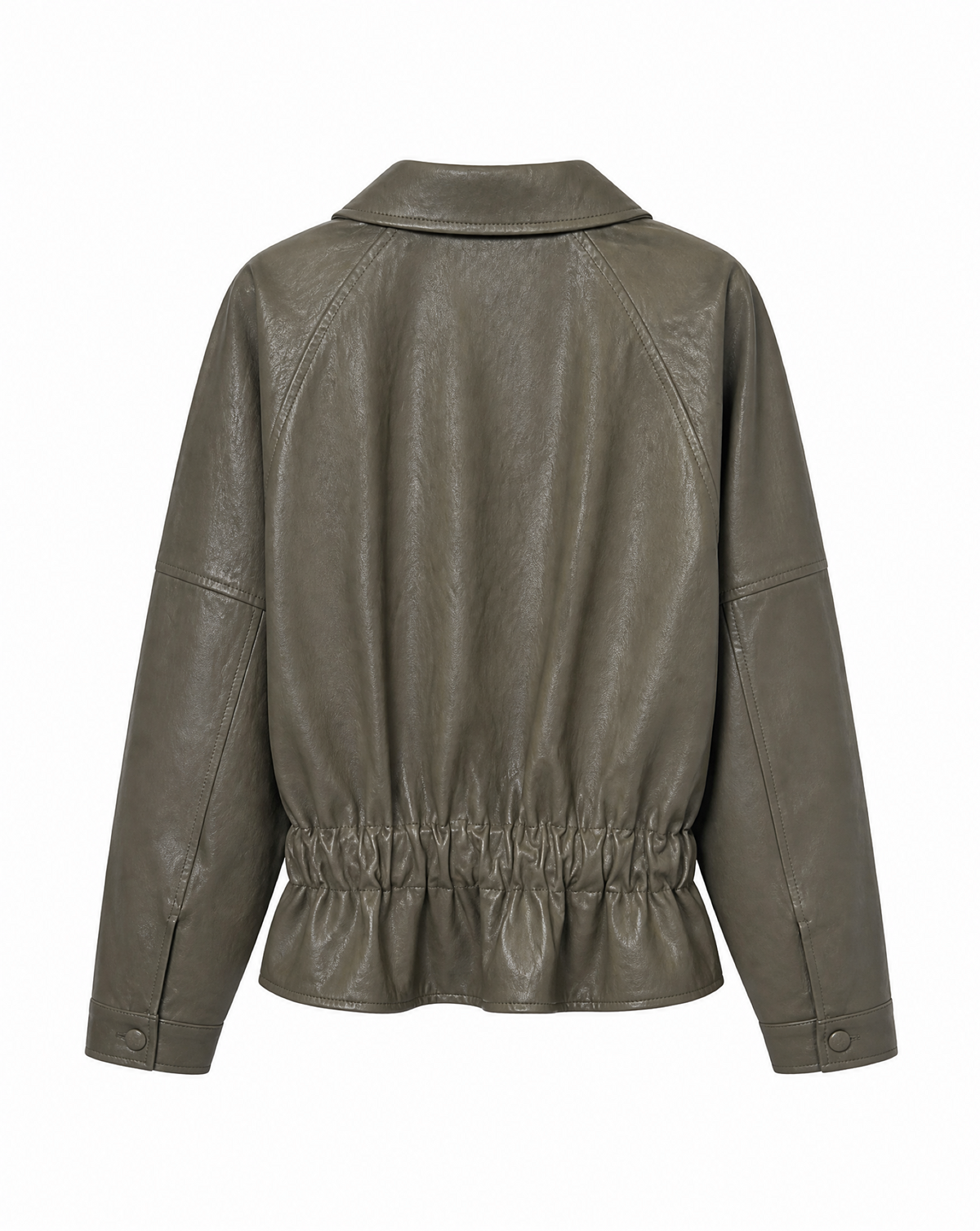 Goose Flash Lederjacken Grau