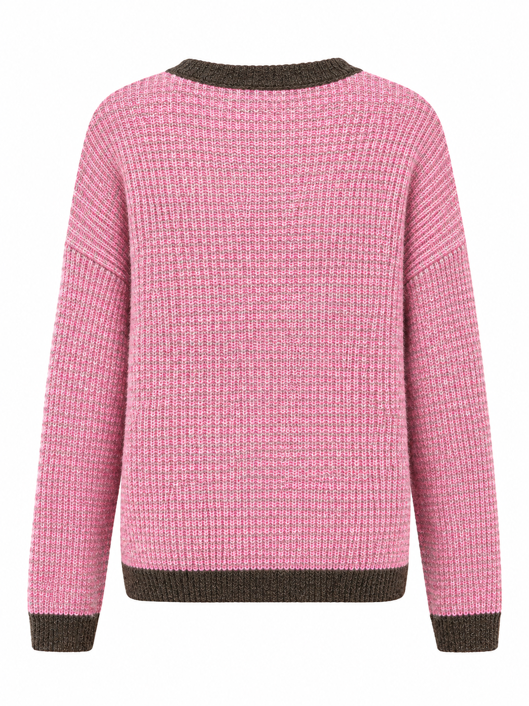 Strickjacke mit Streifen