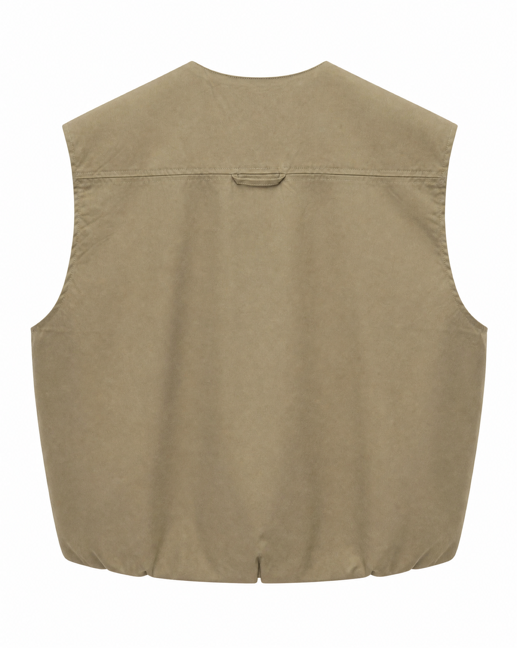 Weste mit gebauschten Look