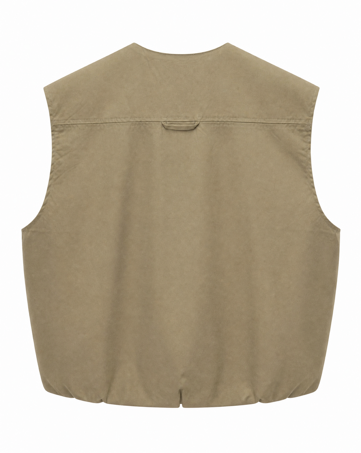 Weste mit gebauschten Look