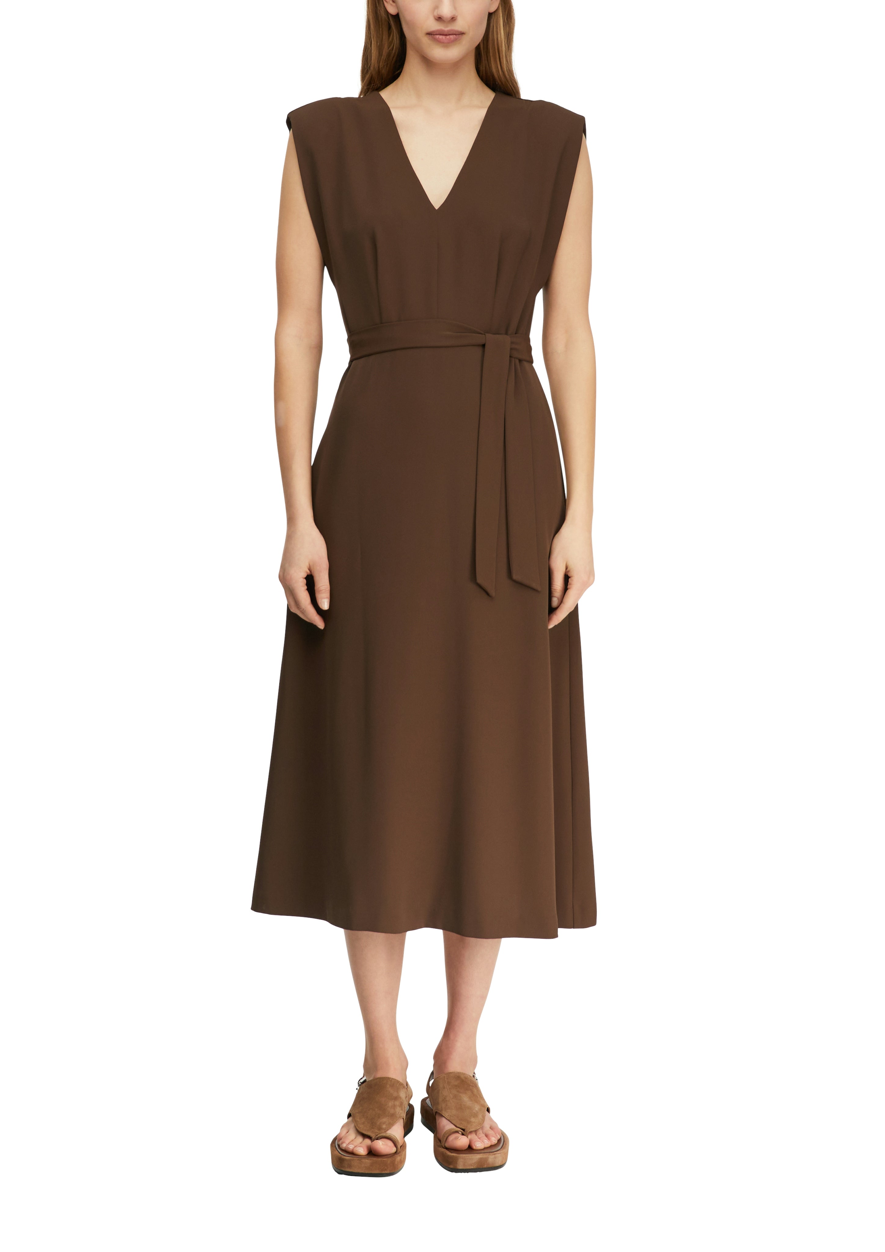 Comma Kleider Brown