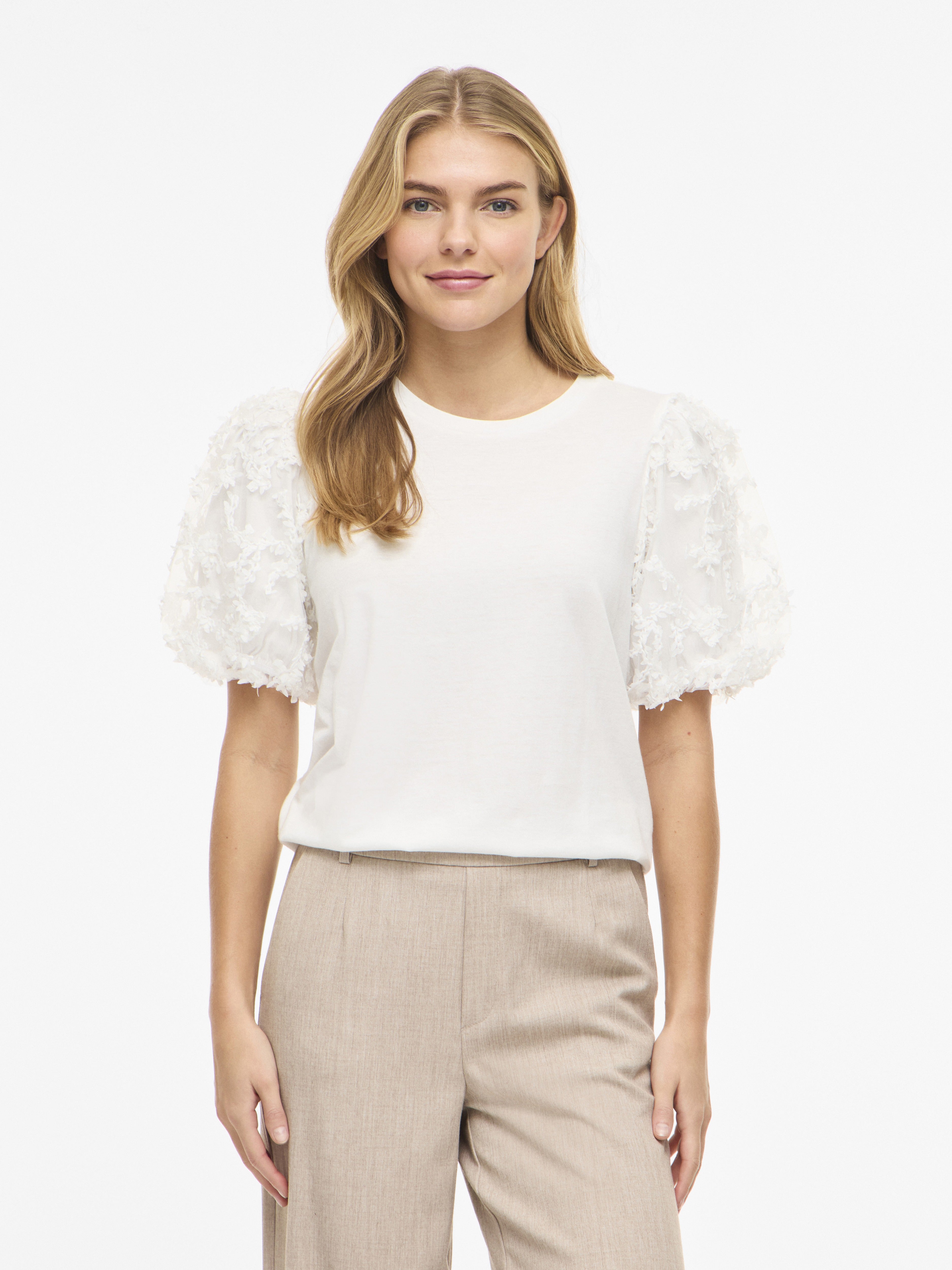 VILA T-Shirts Snow White