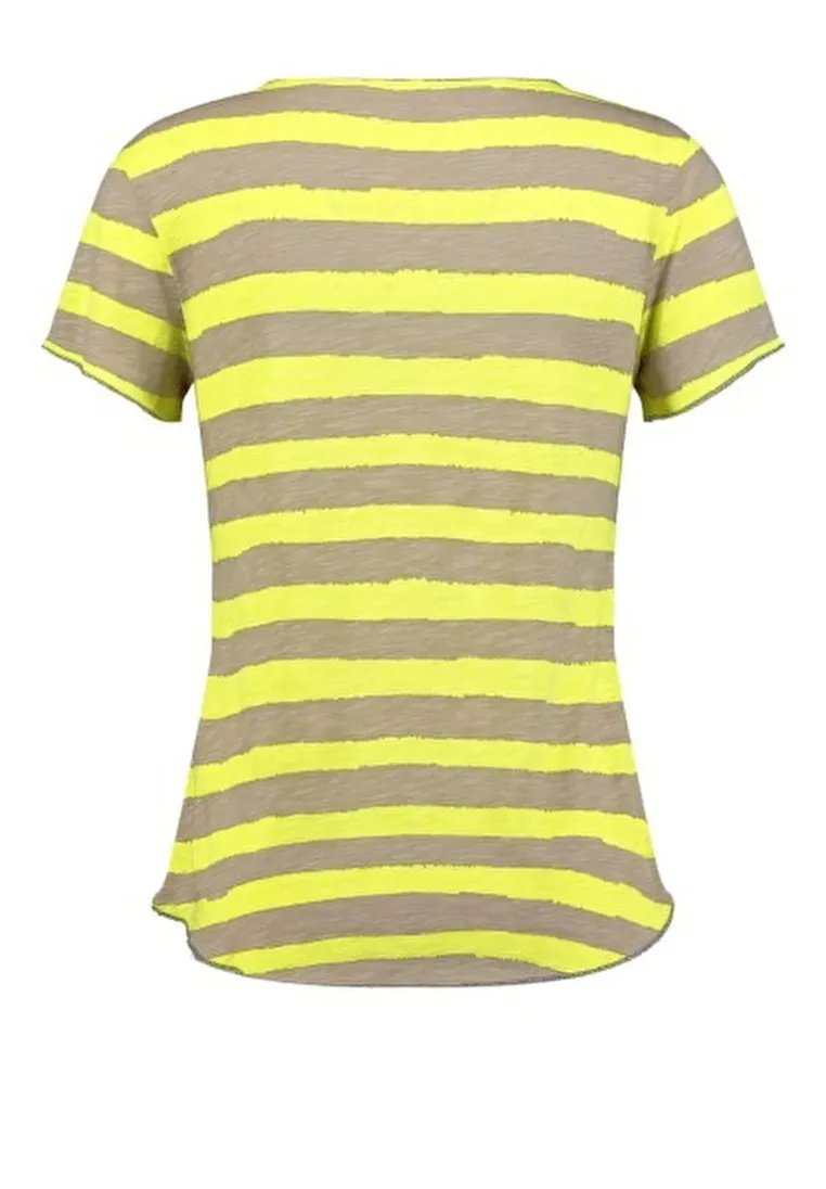 Key Largo T-Shirts Neon Yellow-Beige