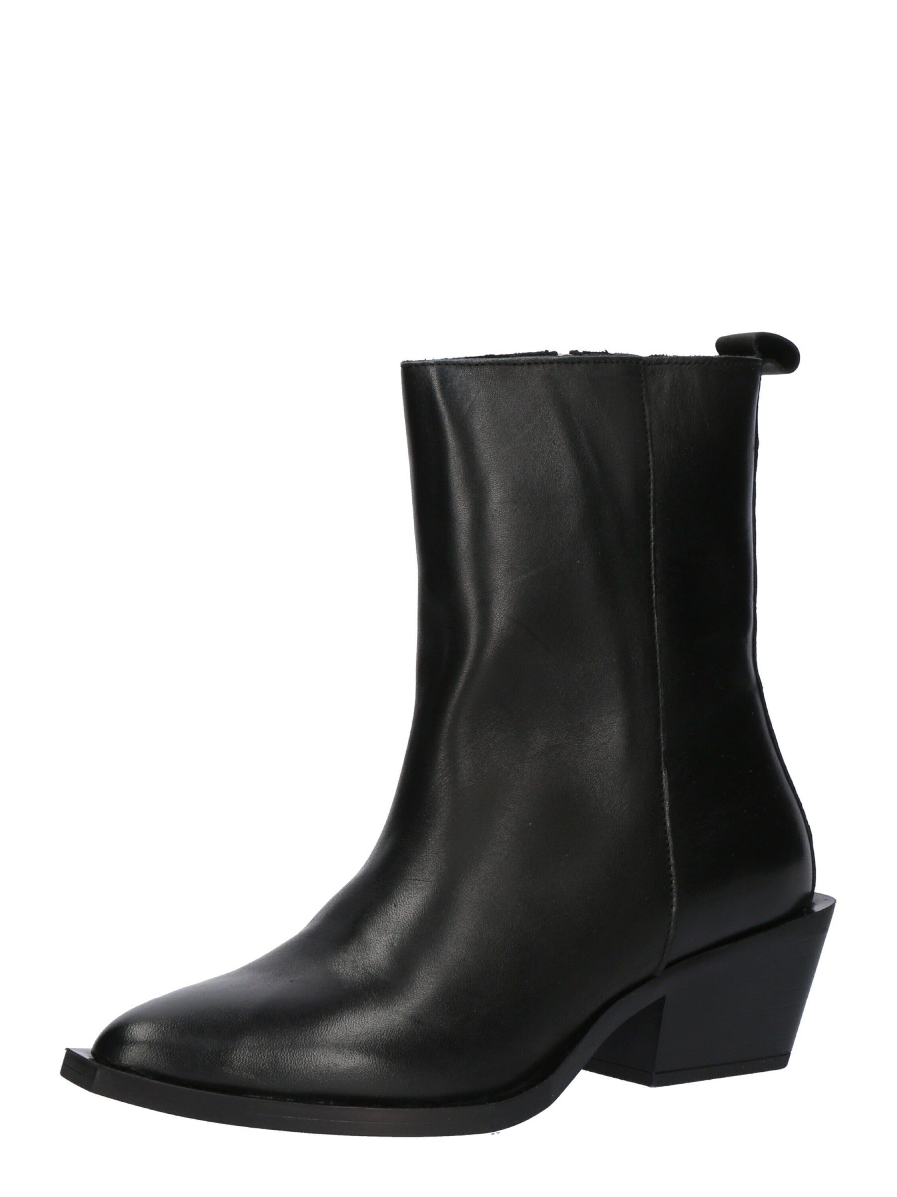Steve Madden Boots Black Leather