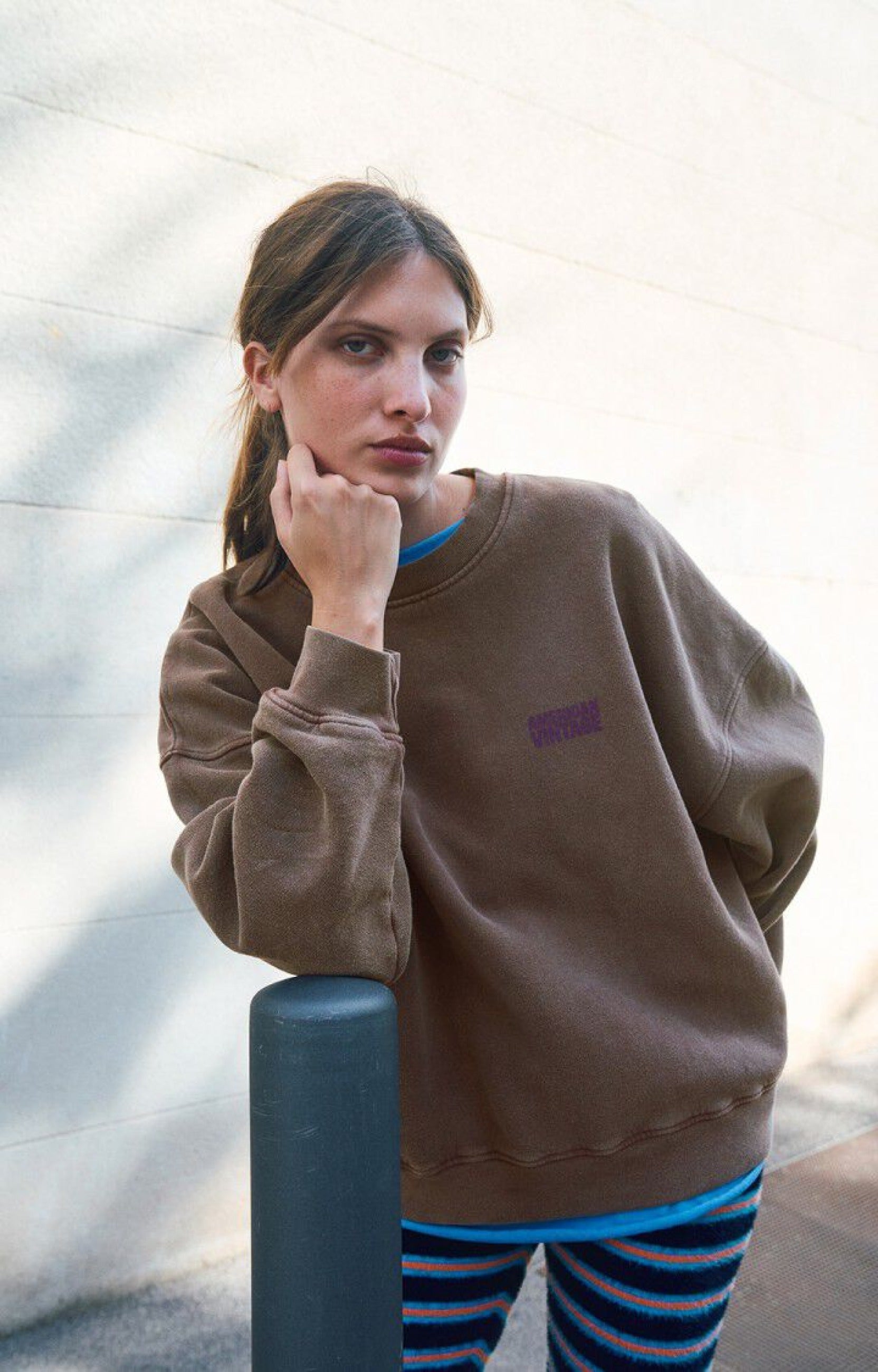 American Vintage Sweatshirts Chataignier Vintage