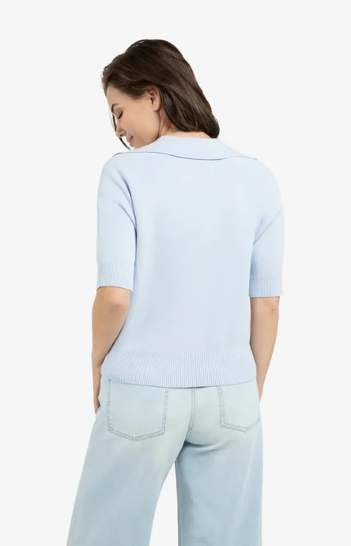 Yaya Strickpullover Ice Blue