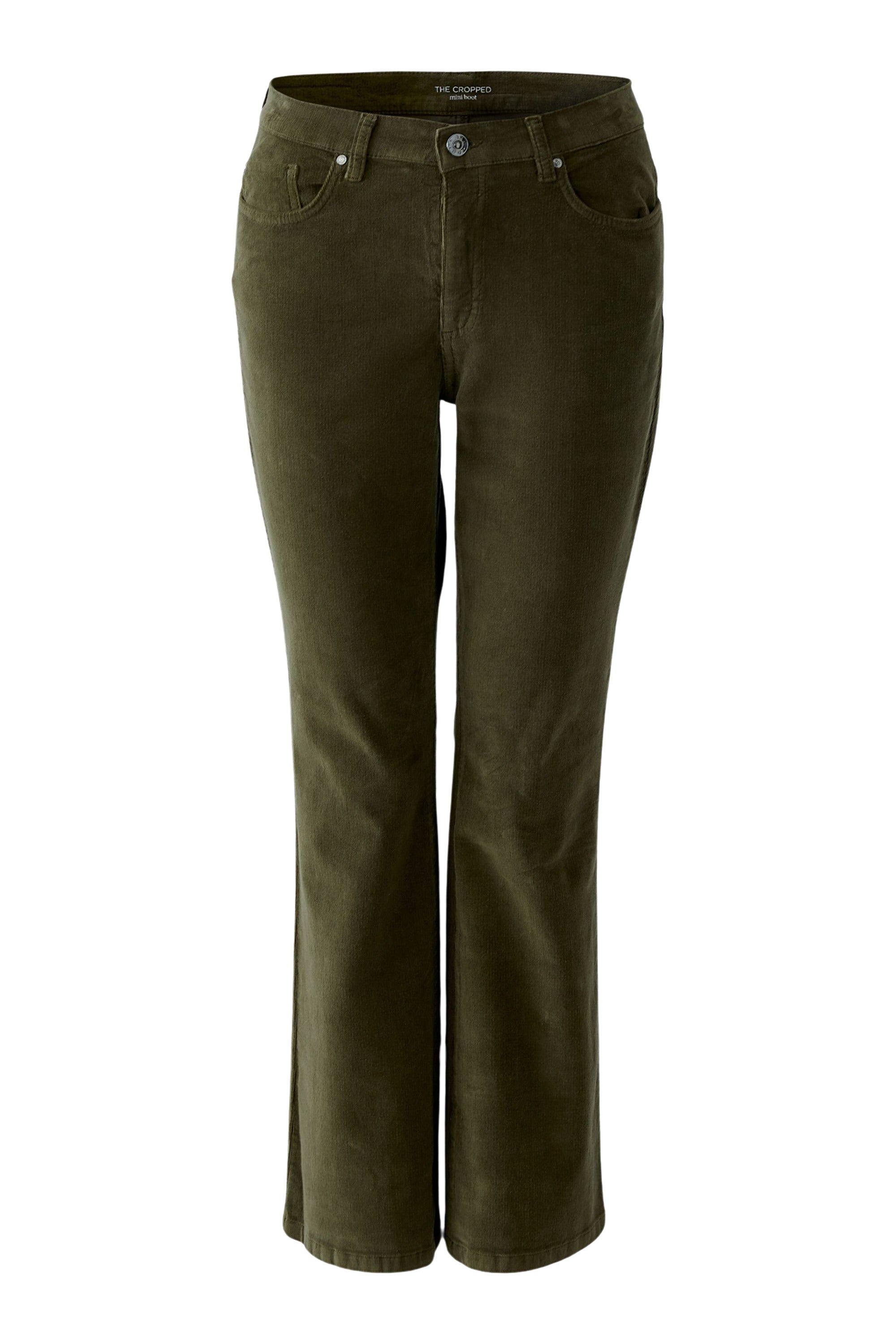 Oui Cordhosen Khaki