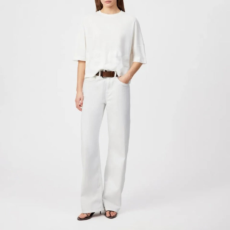 Drykorn T-Shirts Ecru