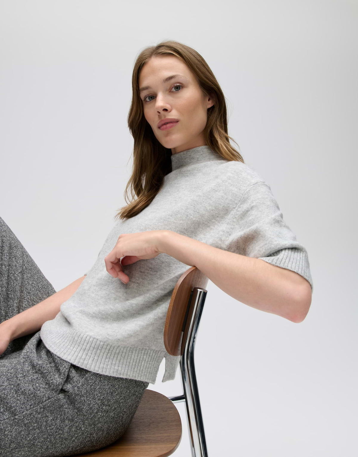 Kurzarmstrickpullover PIFKO