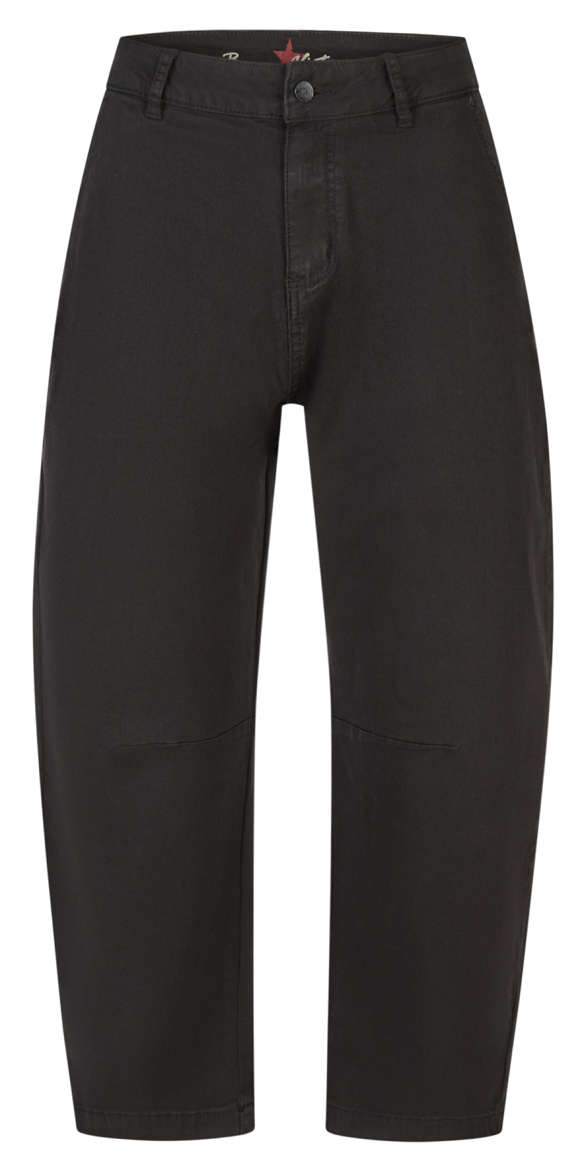 Jeanshose Barrel jacquard twill