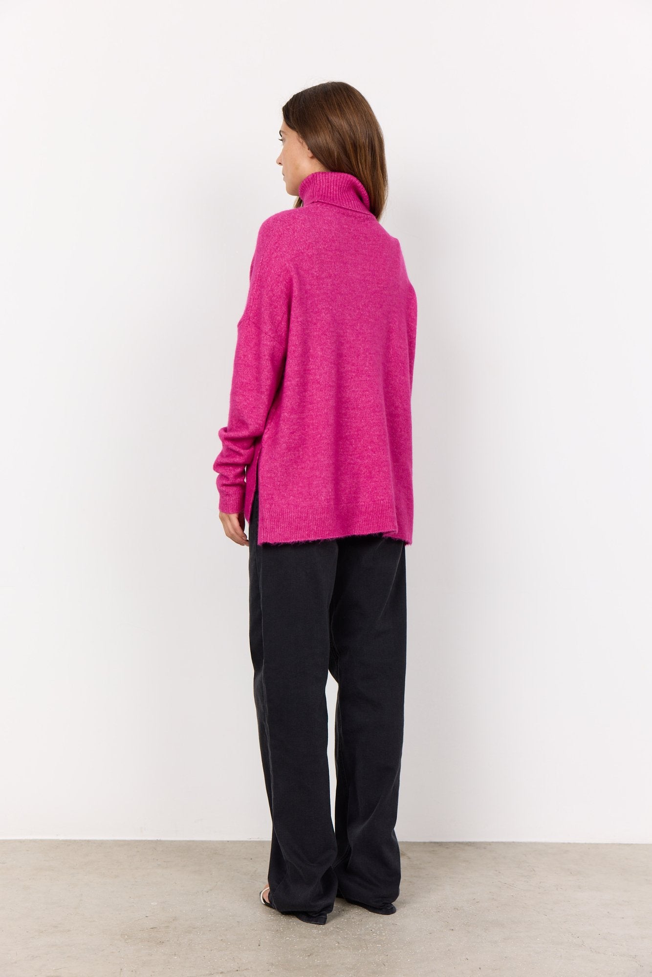Soyaconcept Strickpullover Fuchsia Melange