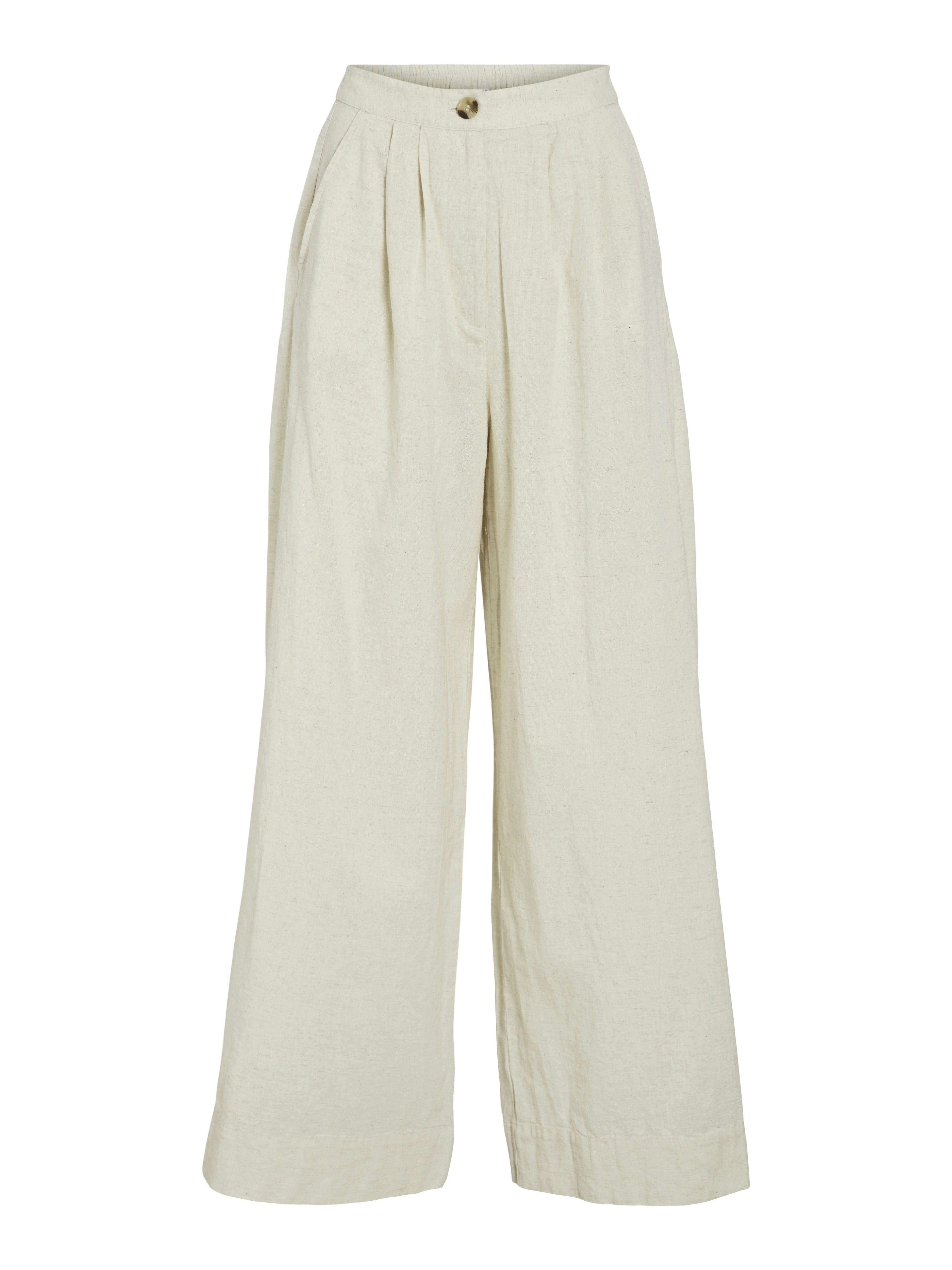 VILA Hosen Super Light Natural Melan