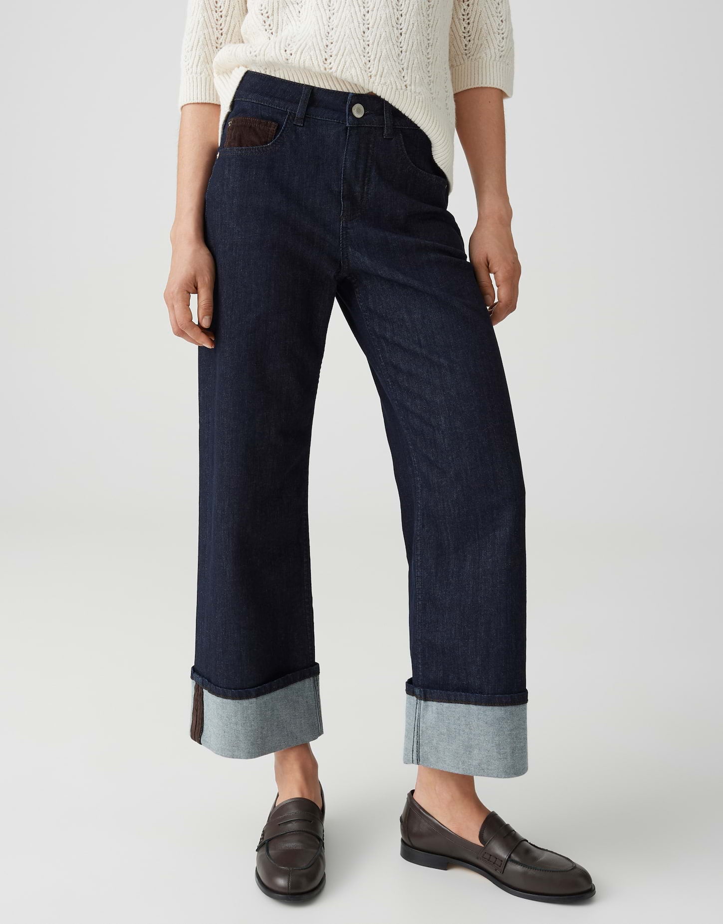 Opus Relaxed Fit Rinsed Blue